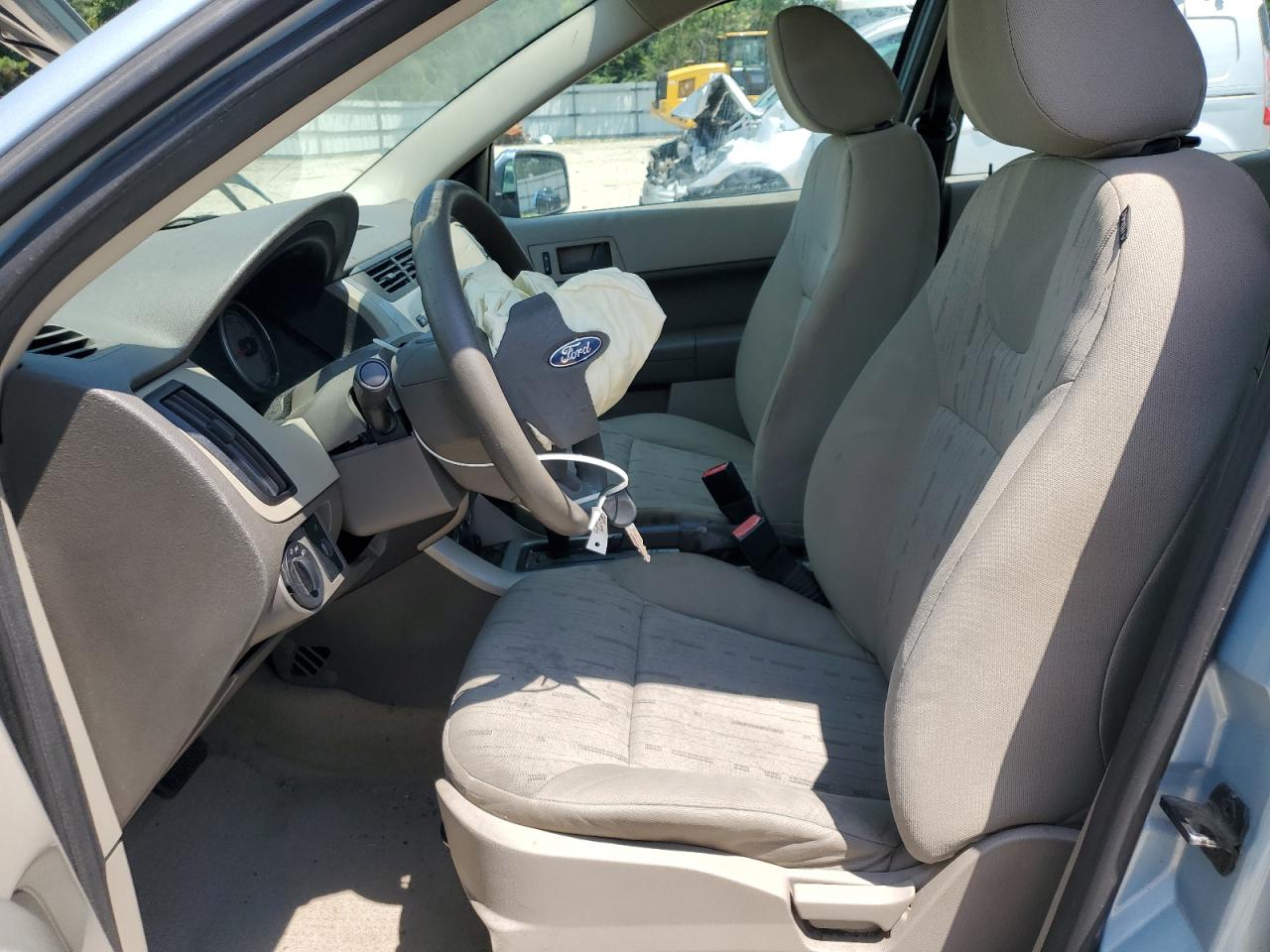 2008 Ford Focus Se Blue vin: 1FAHP35N18W132736