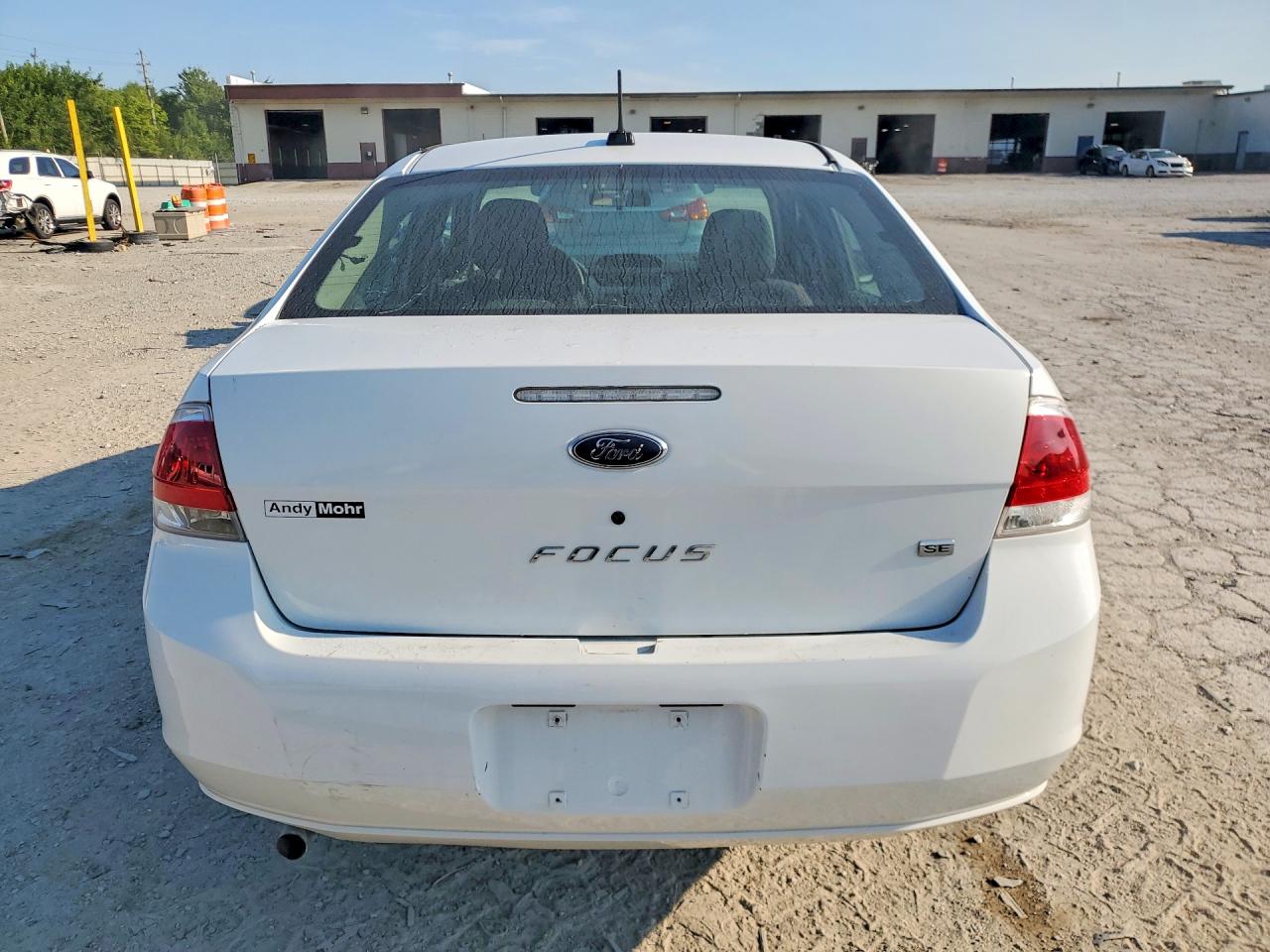 2008 Ford Focus Se Белый vin: 1FAHP35N18W155353