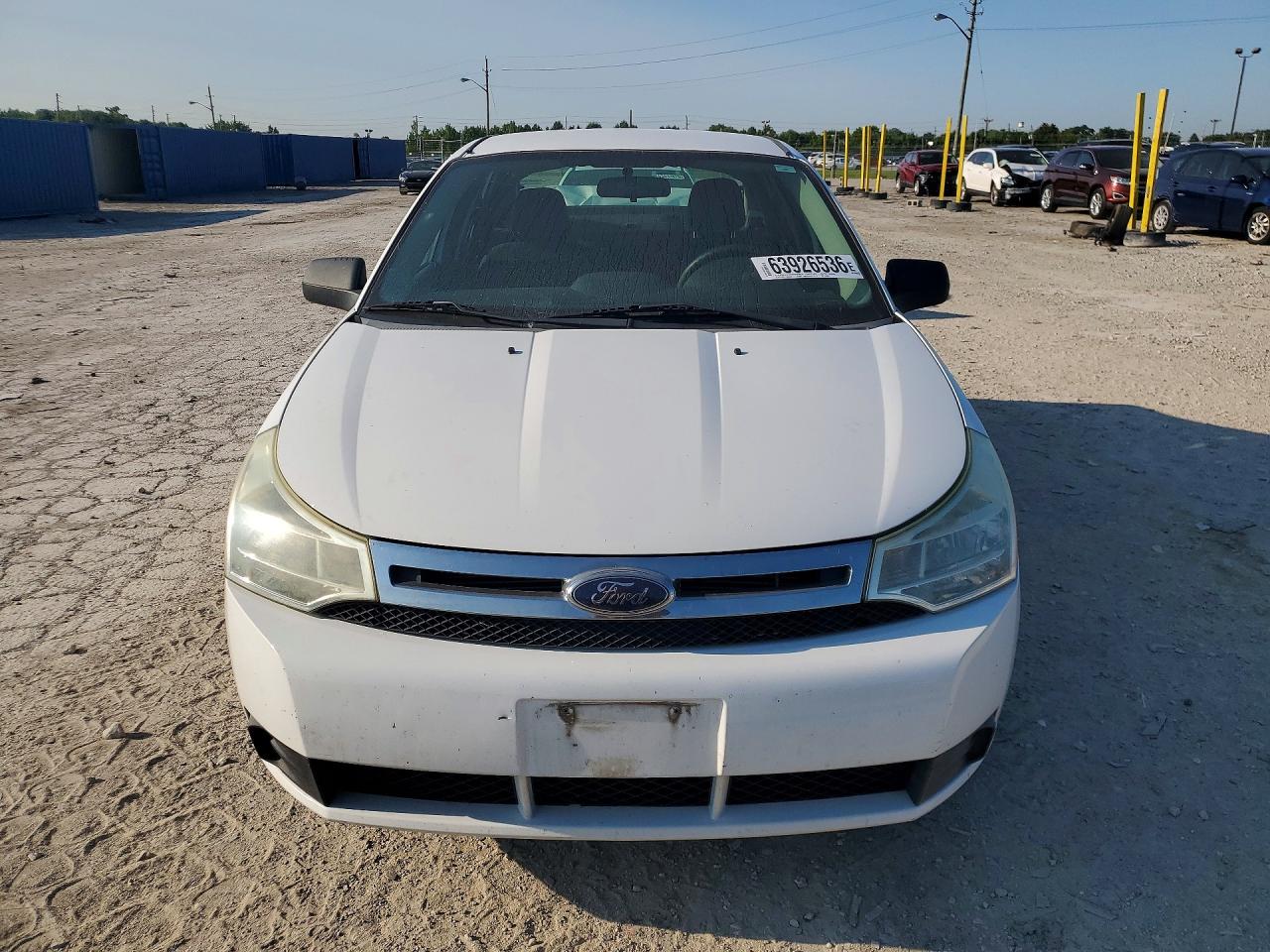 2008 Ford Focus Se Белый vin: 1FAHP35N18W155353