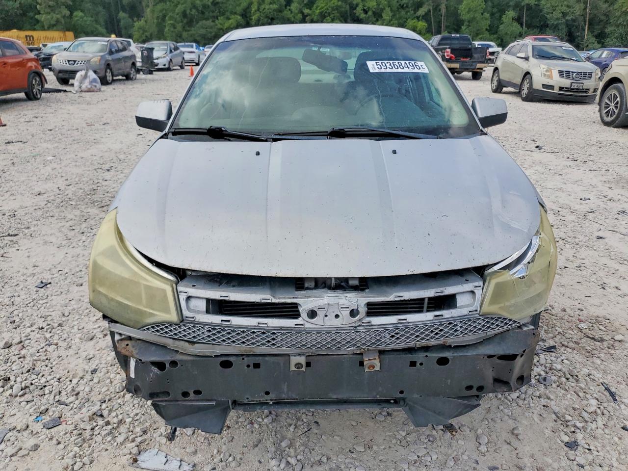 2008 Ford Focus Se Silver vin: 1FAHP35N18W217057