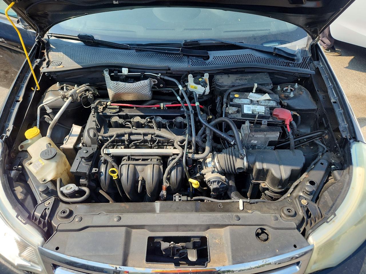 2008 Ford Focus Se Black vin: 1FAHP35N18W230875