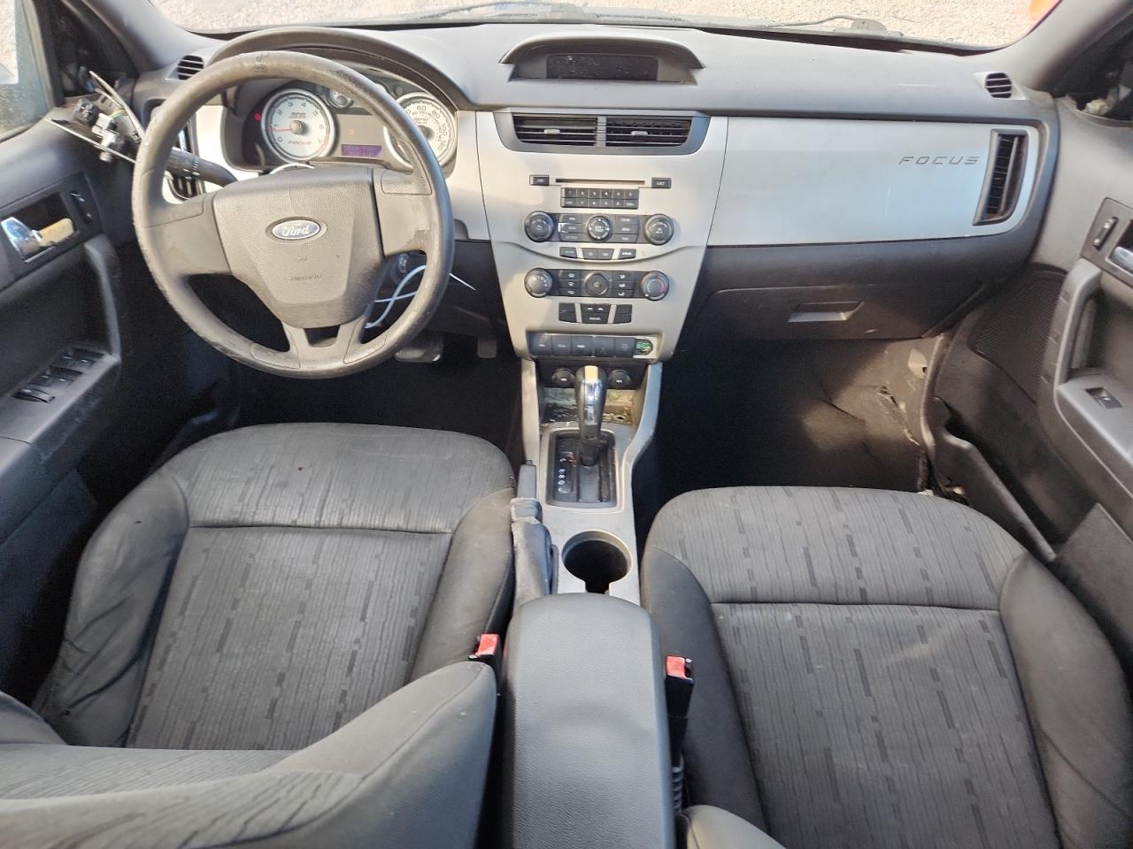 2008 Ford Focus Se Black vin: 1FAHP35N18W292566