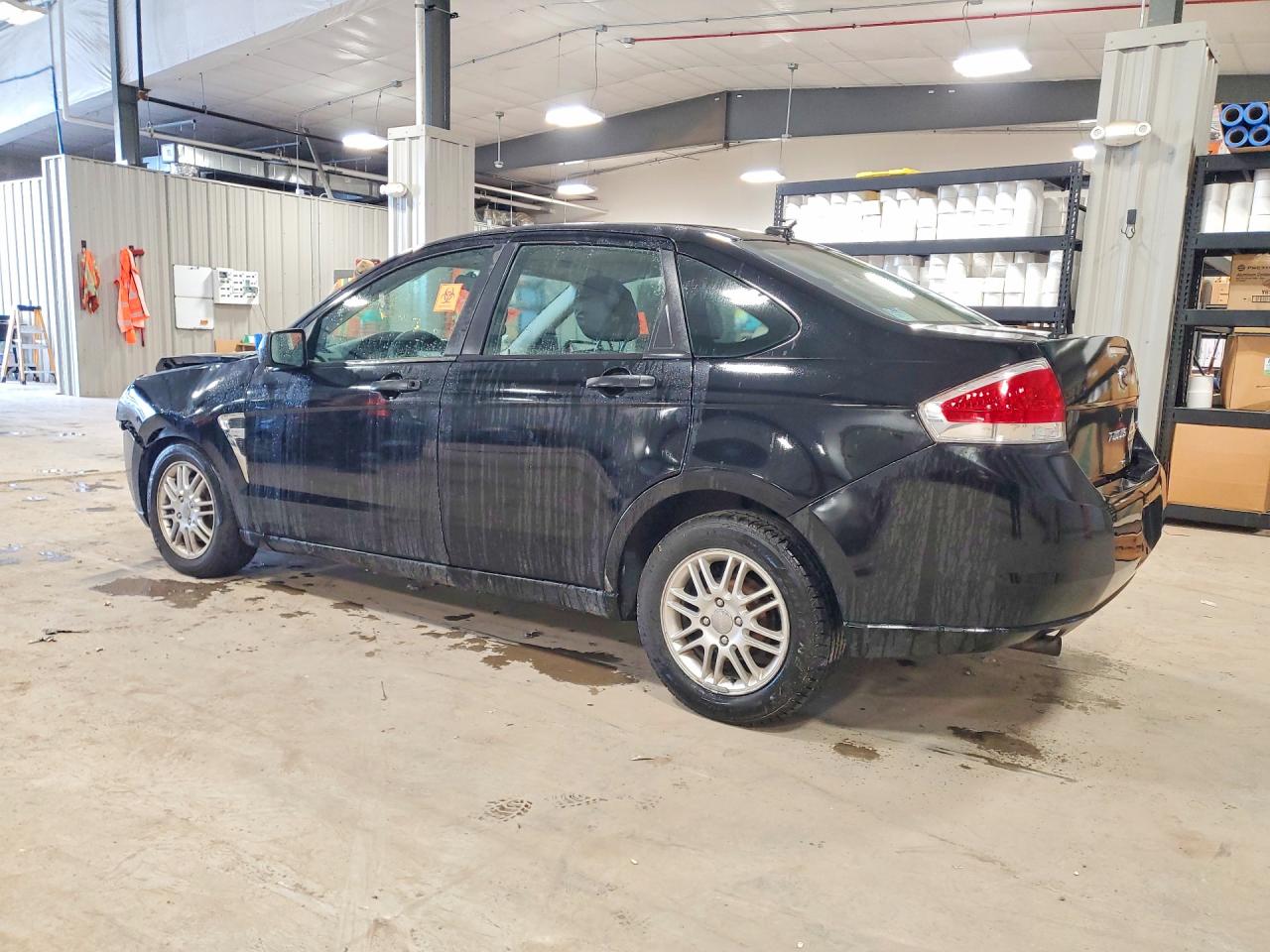 2008 Ford Focus Se/sel/ses Black vin: 1FAHP35N18W300701