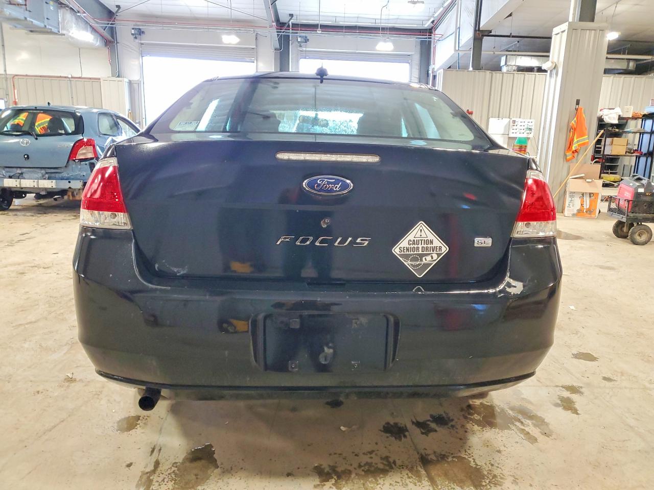 2008 Ford Focus Se/sel/ses Black vin: 1FAHP35N18W300701