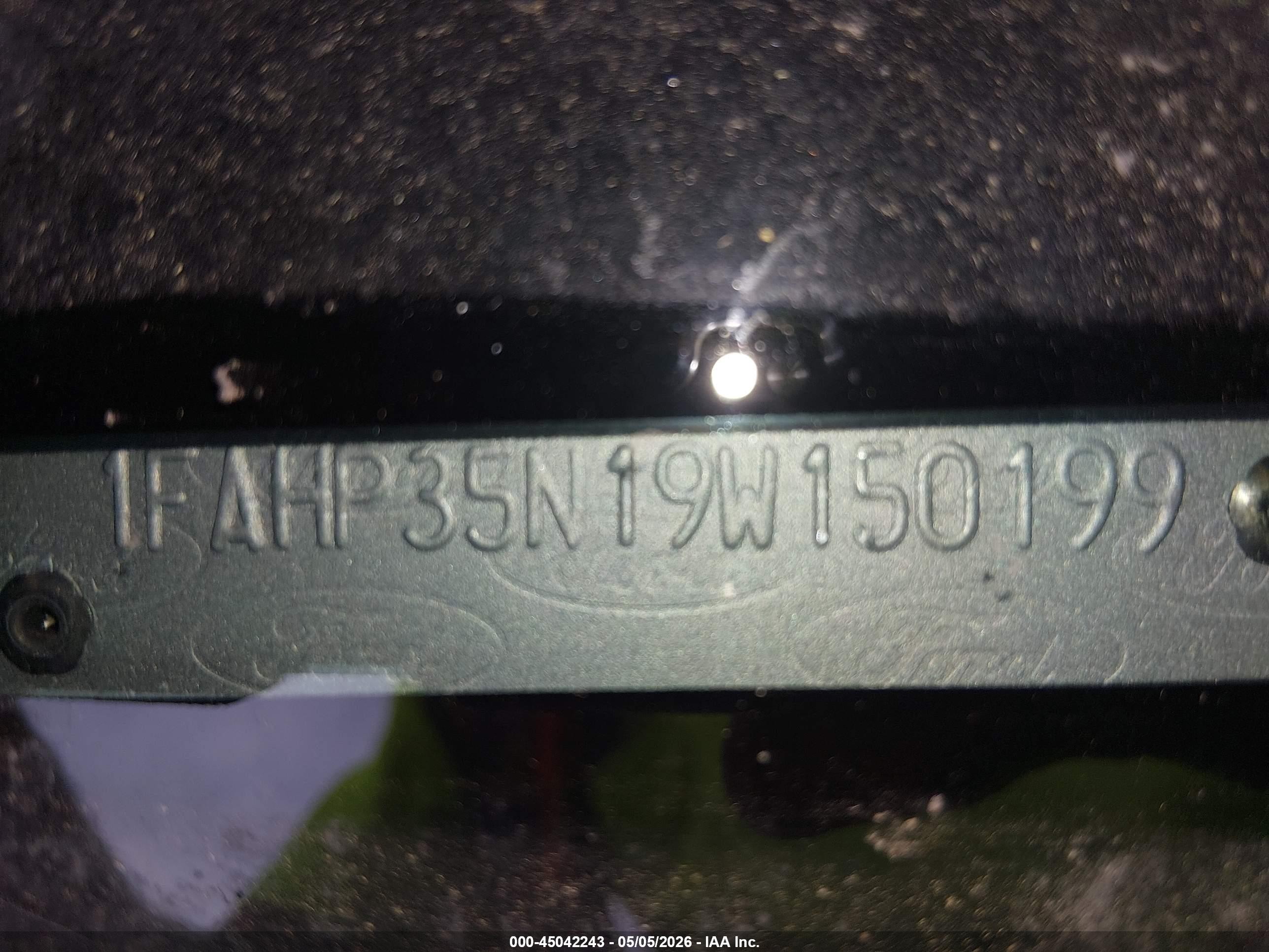 2009 Ford Focus Se Синий vin: 1FAHP35N19W150199