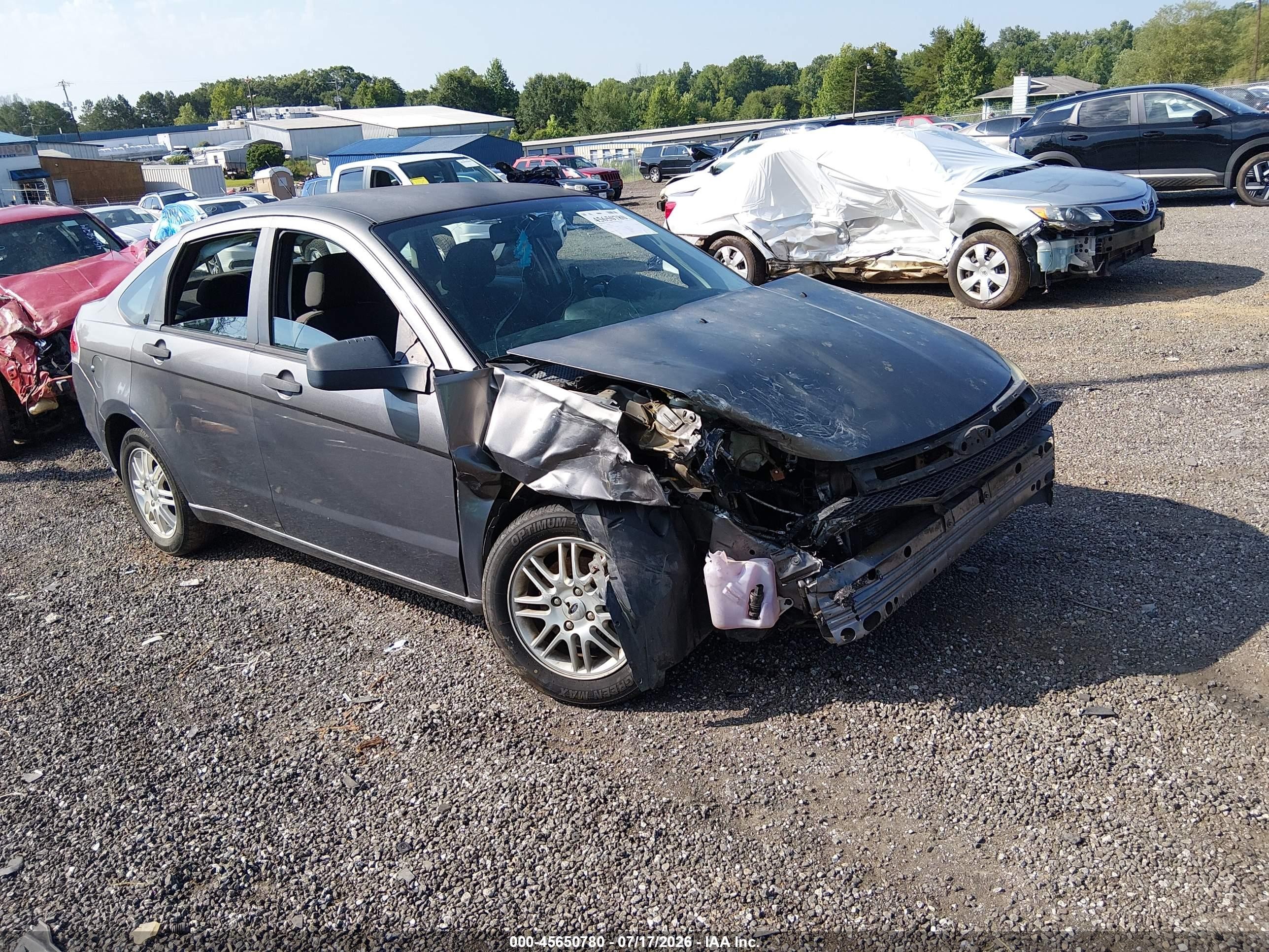 2009 Ford Focus Se Серый vin: 1FAHP35N19W151367