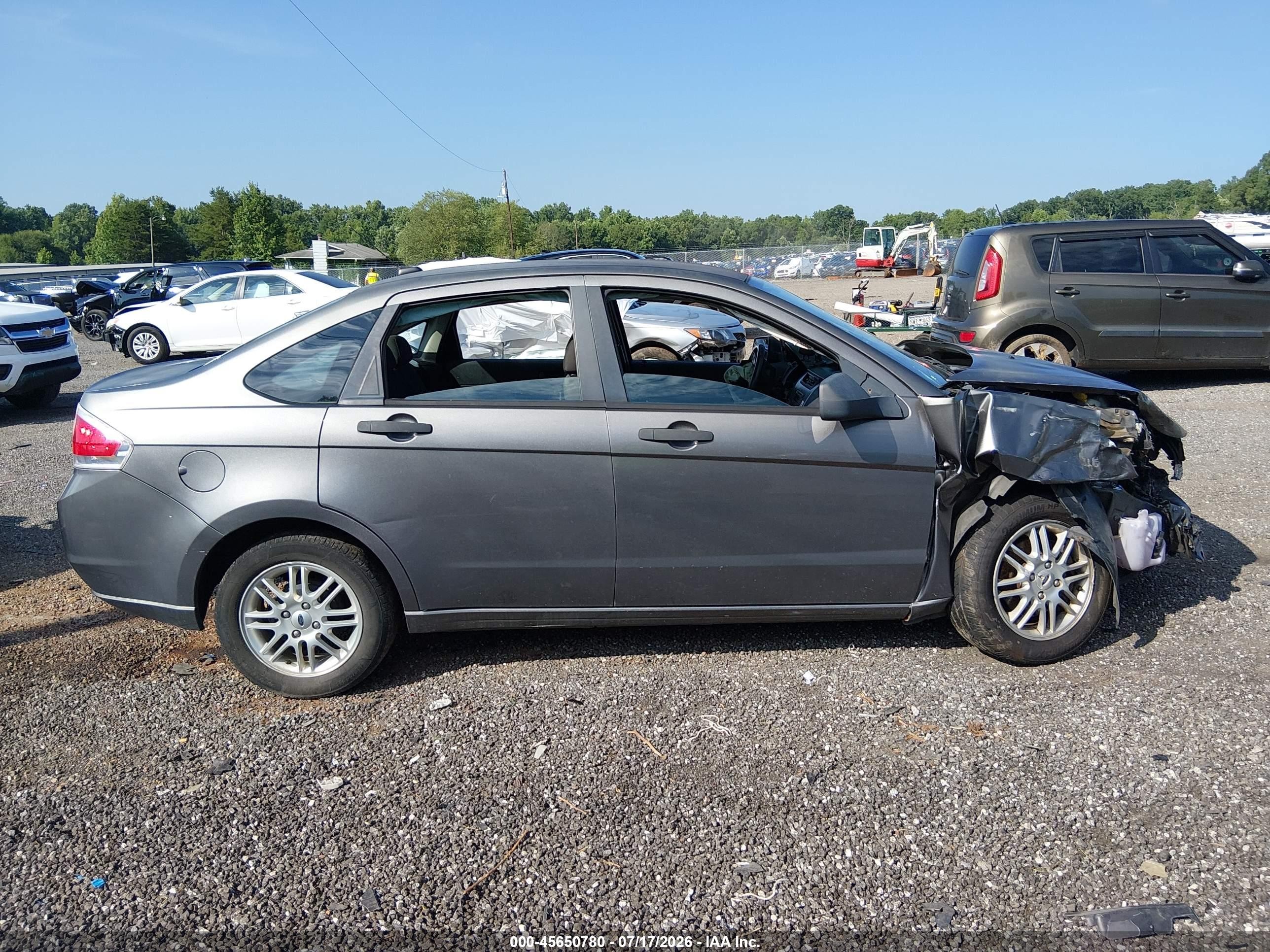 2009 Ford Focus Se Серый vin: 1FAHP35N19W151367