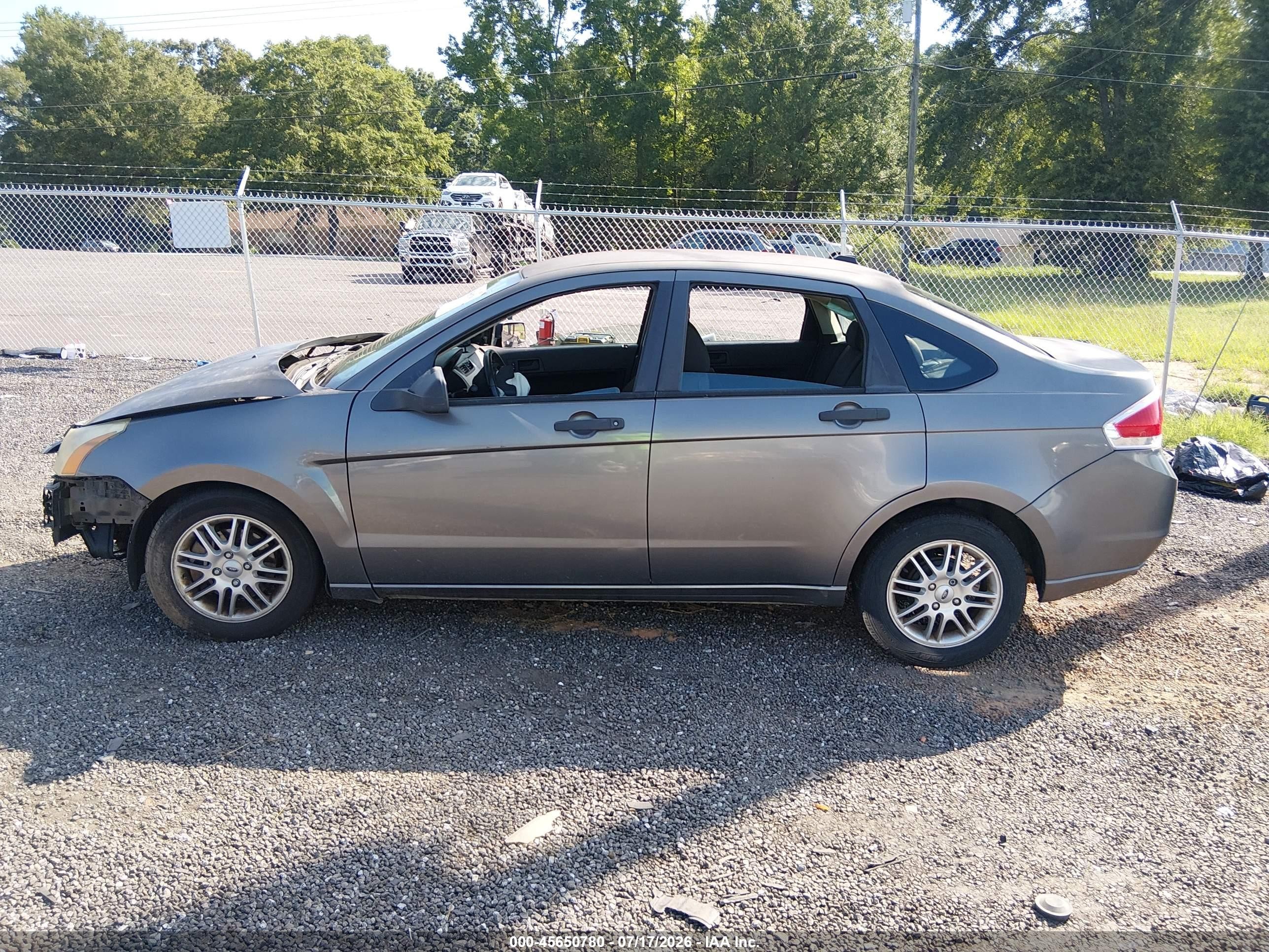 2009 Ford Focus Se Серый vin: 1FAHP35N19W151367