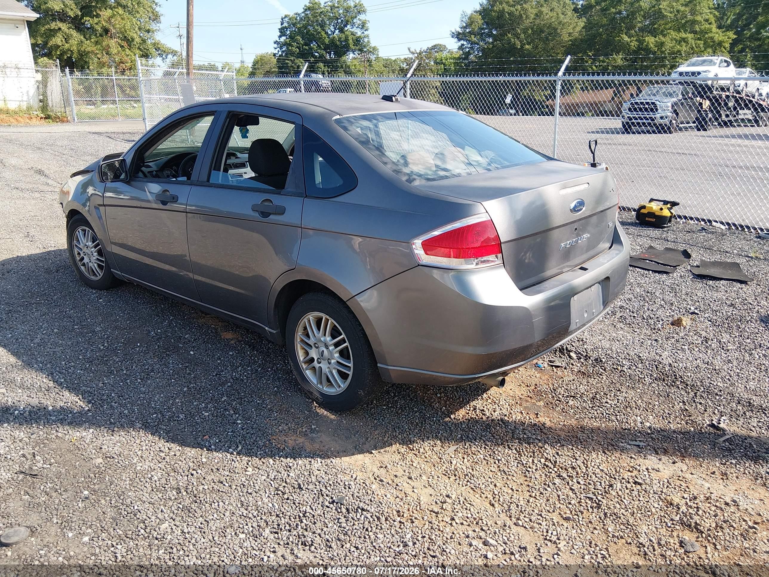 2009 Ford Focus Se Серый vin: 1FAHP35N19W151367