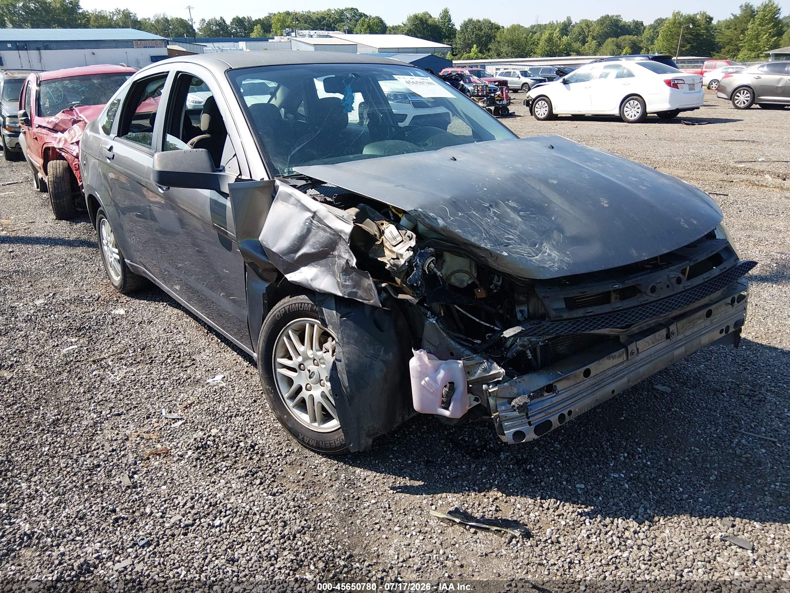 2009 Ford Focus Se Серый vin: 1FAHP35N19W151367