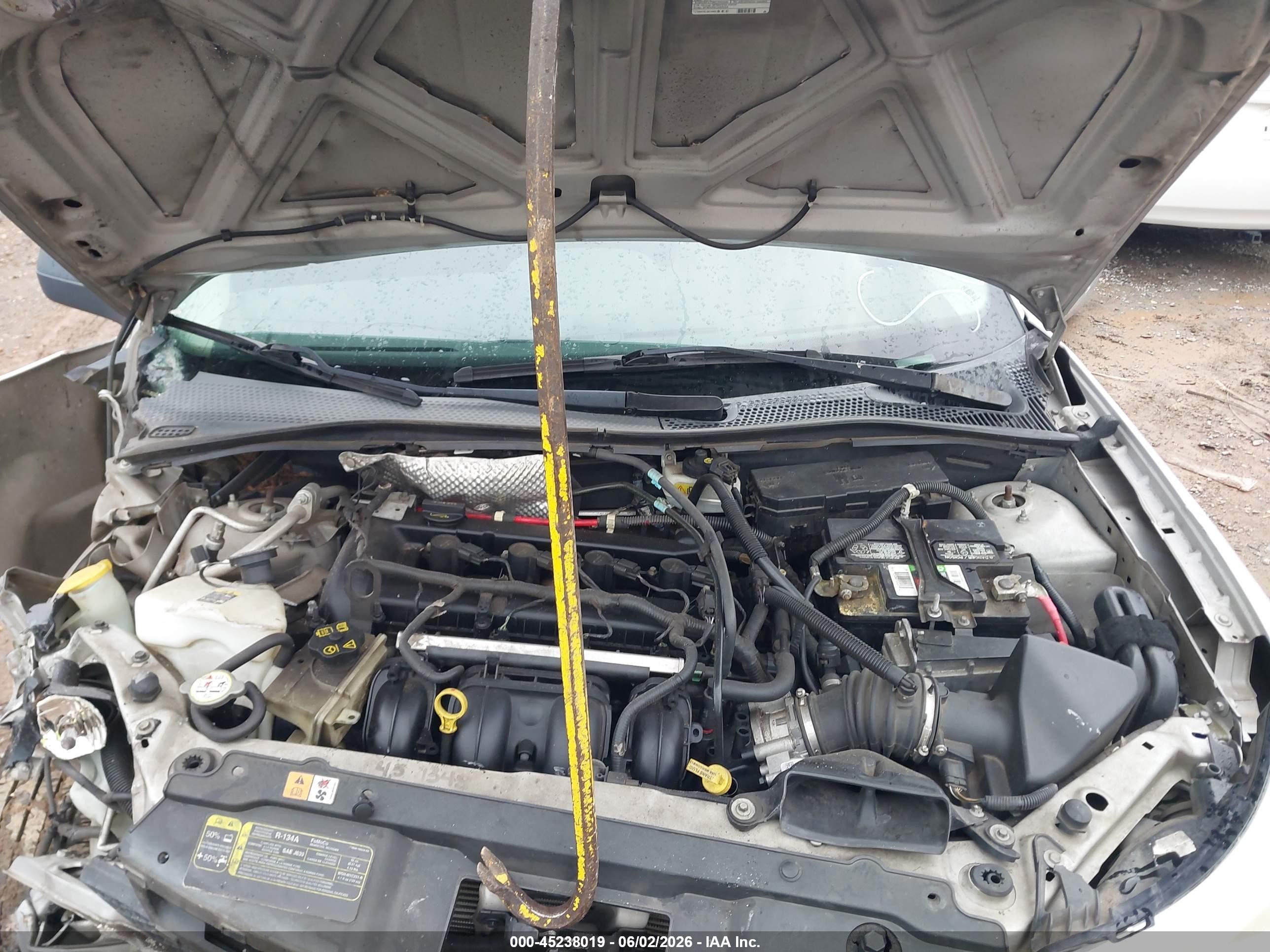 2009 Ford Focus Se Серебряный vin: 1FAHP35N19W172803