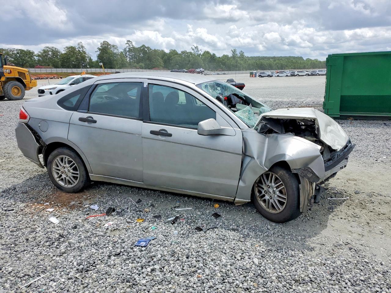 2009 Ford Focus Серебряный vin: 1FAHP35N19W231736