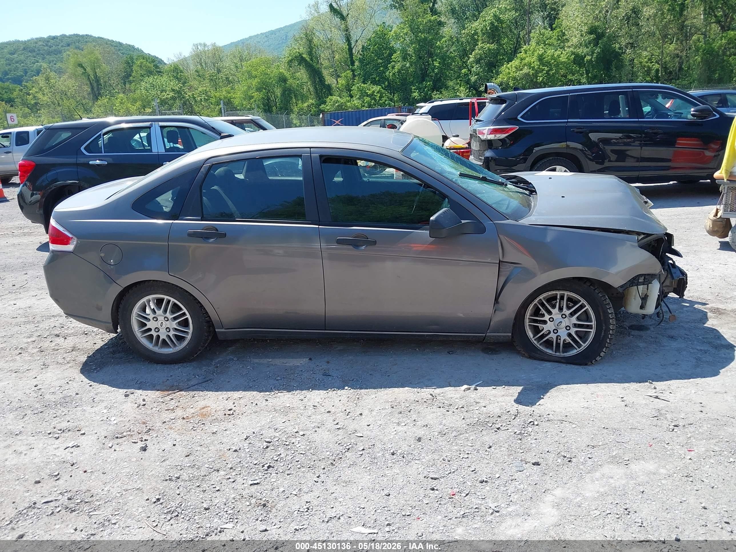 2009 Ford Focus Se Серый vin: 1FAHP35N19W244485