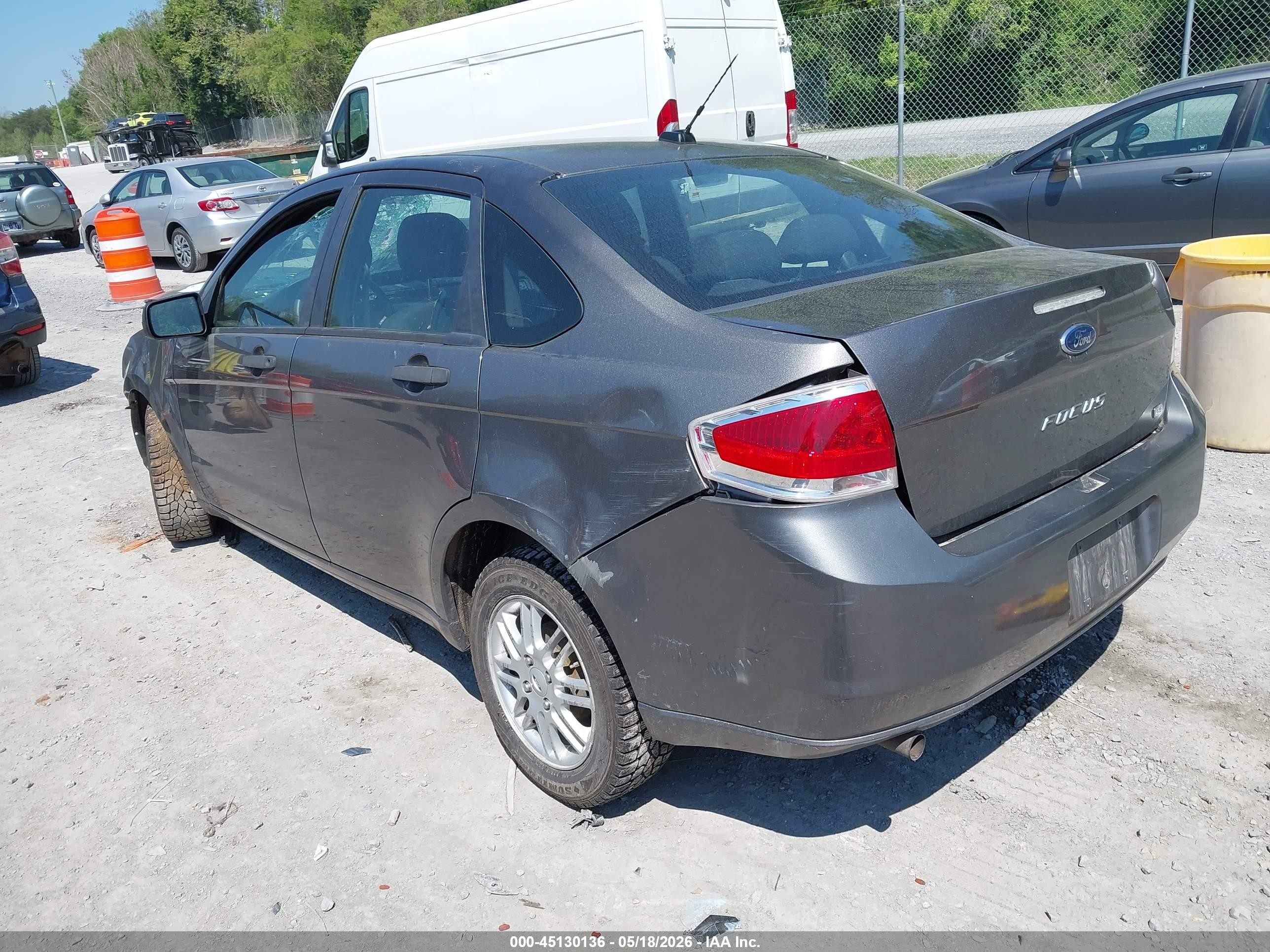 2009 Ford Focus Se Серый vin: 1FAHP35N19W244485