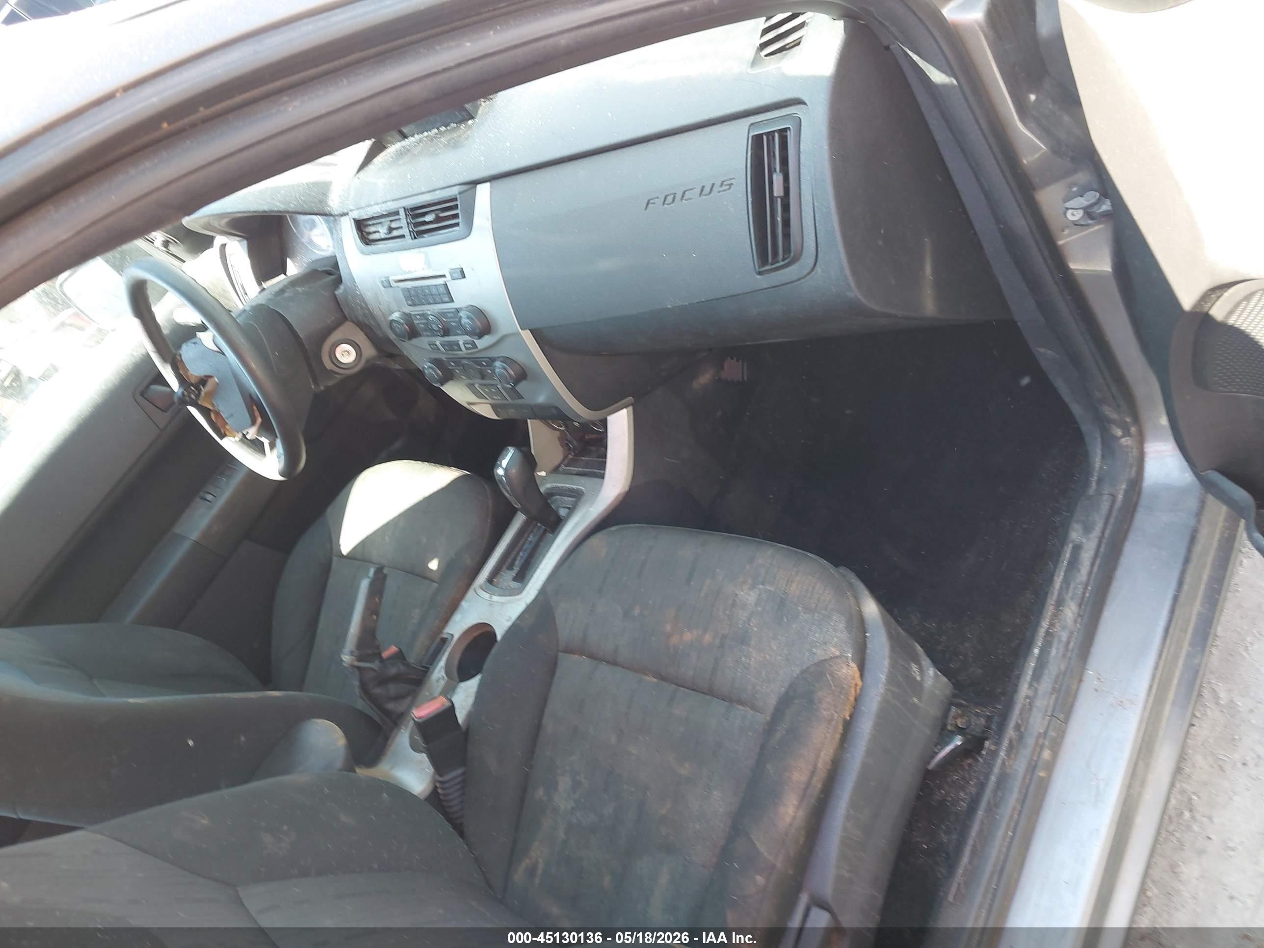 2009 Ford Focus Se Серый vin: 1FAHP35N19W244485