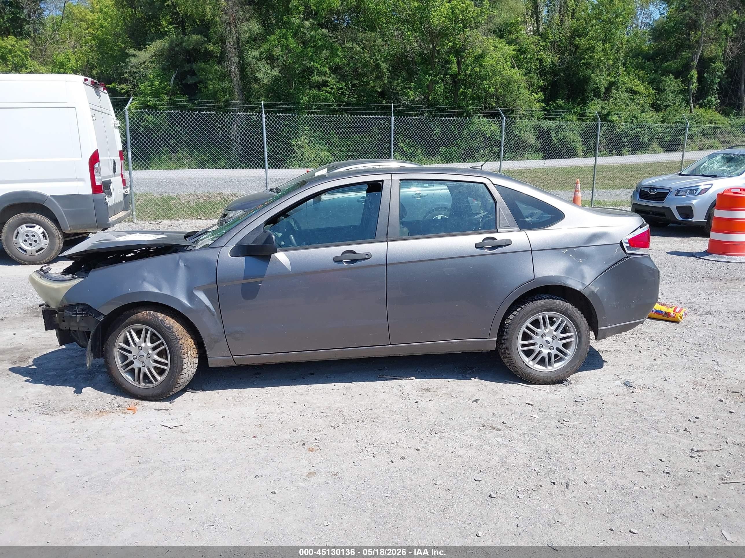 2009 Ford Focus Se Серый vin: 1FAHP35N19W244485