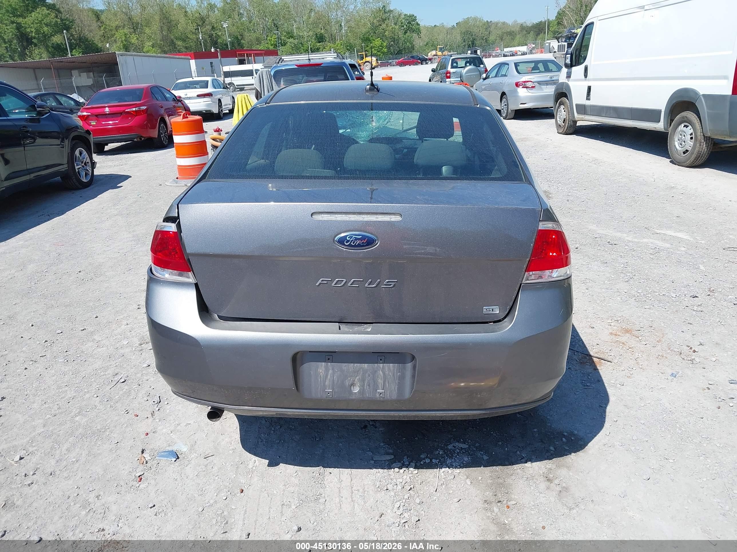 2009 Ford Focus Se Серый vin: 1FAHP35N19W244485