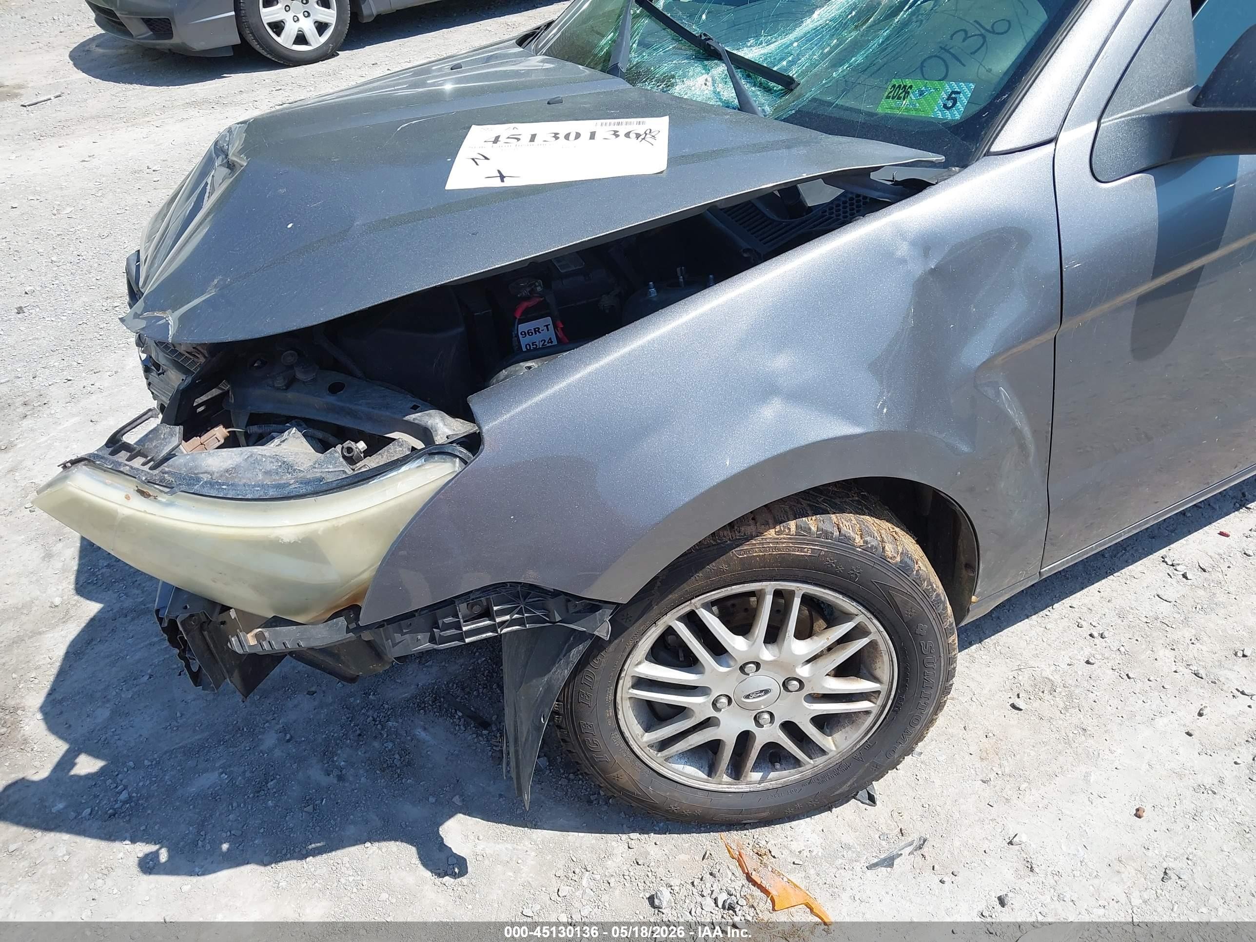 2009 Ford Focus Se Серый vin: 1FAHP35N19W244485