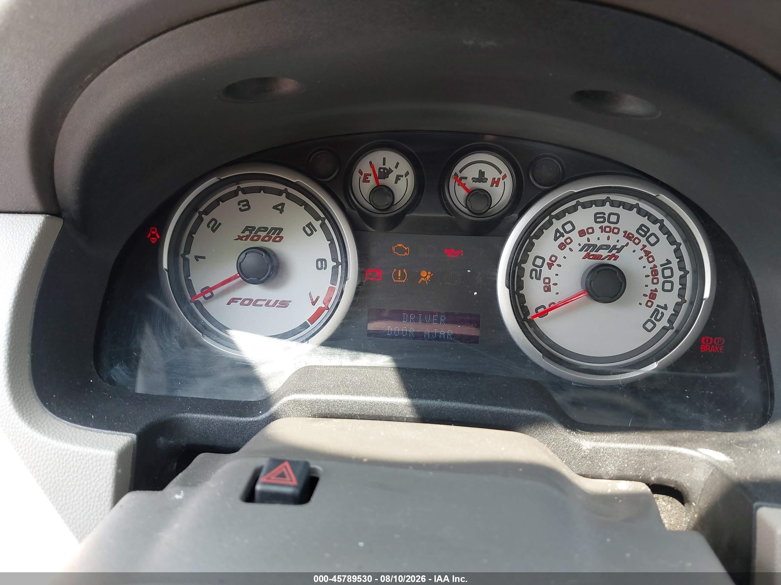 2009 Ford Focus Se Silver vin: 1FAHP35N19W245524