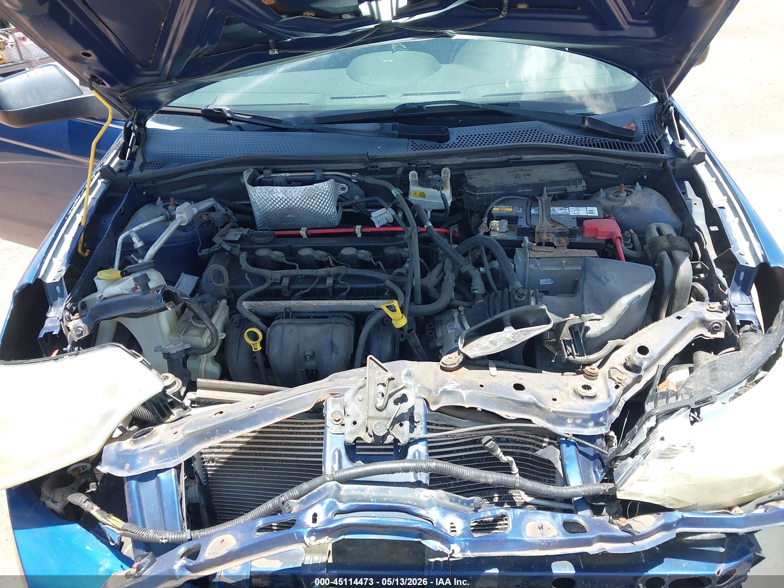 2008 Ford Focus Se/ses Blue vin: 1FAHP35N28W298229