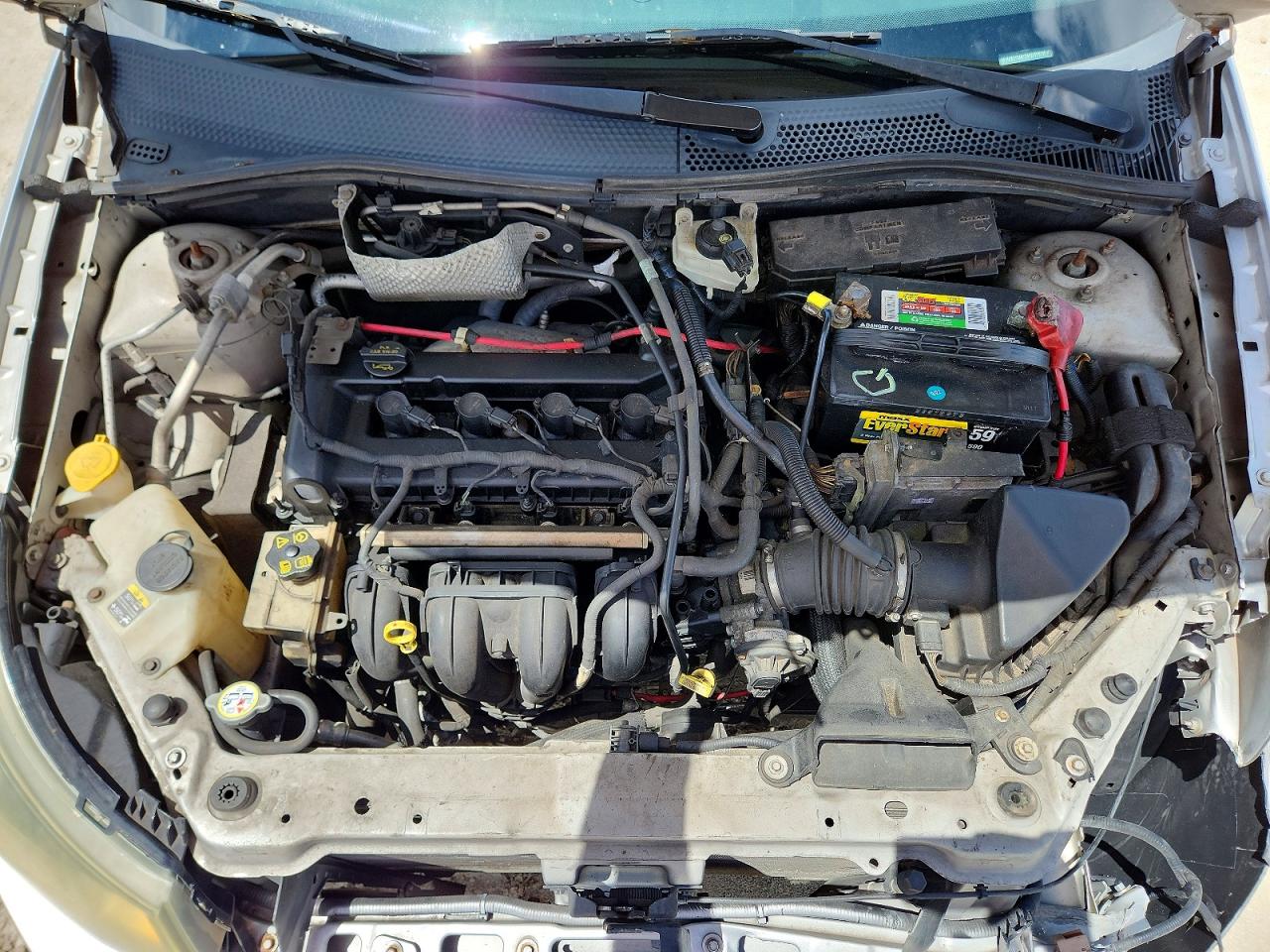 2009 Ford Focus Se Silver vin: 1FAHP35N29W128437