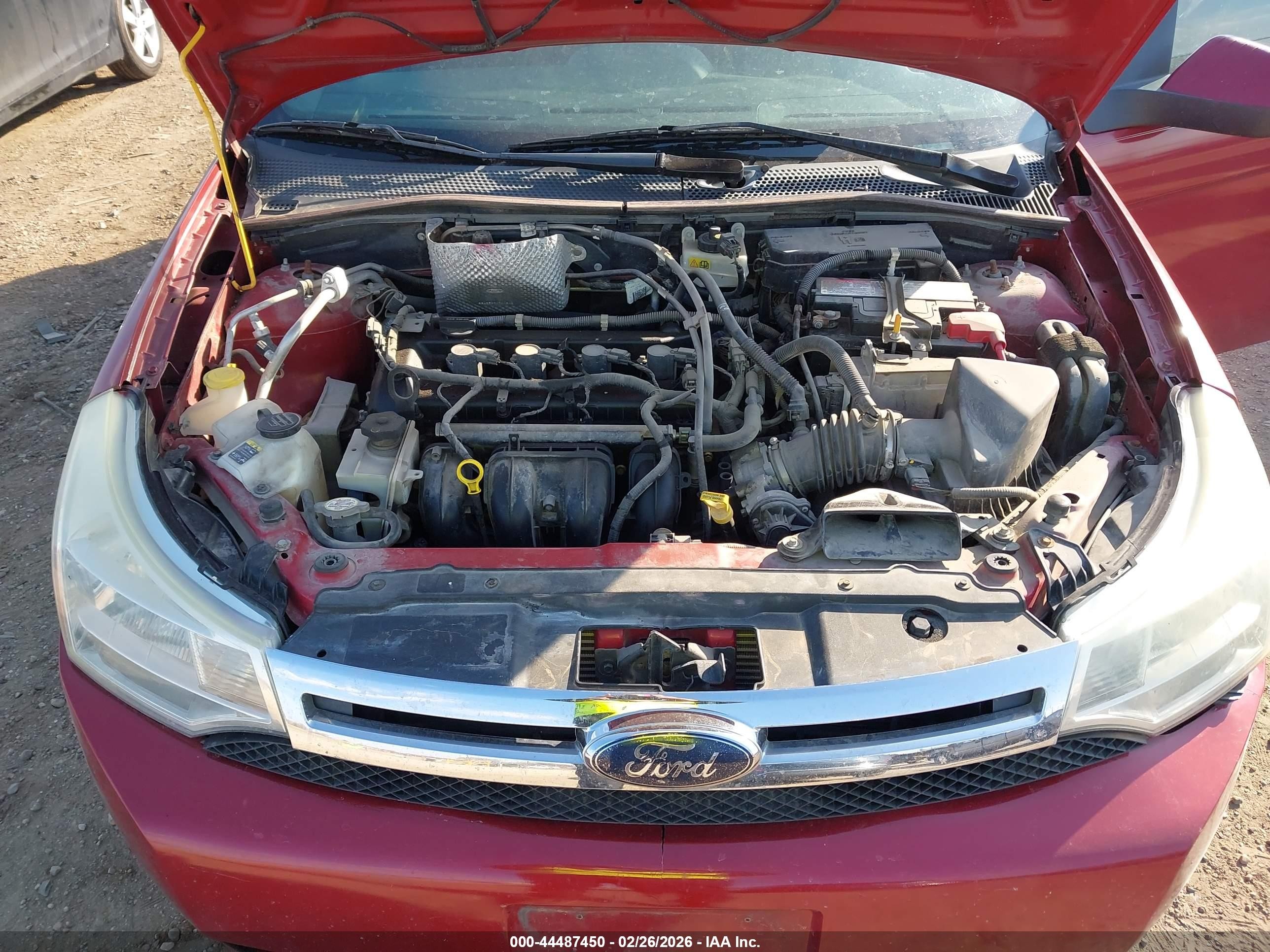 2009 Ford Focus Se Maroon vin: 1FAHP35N29W242065