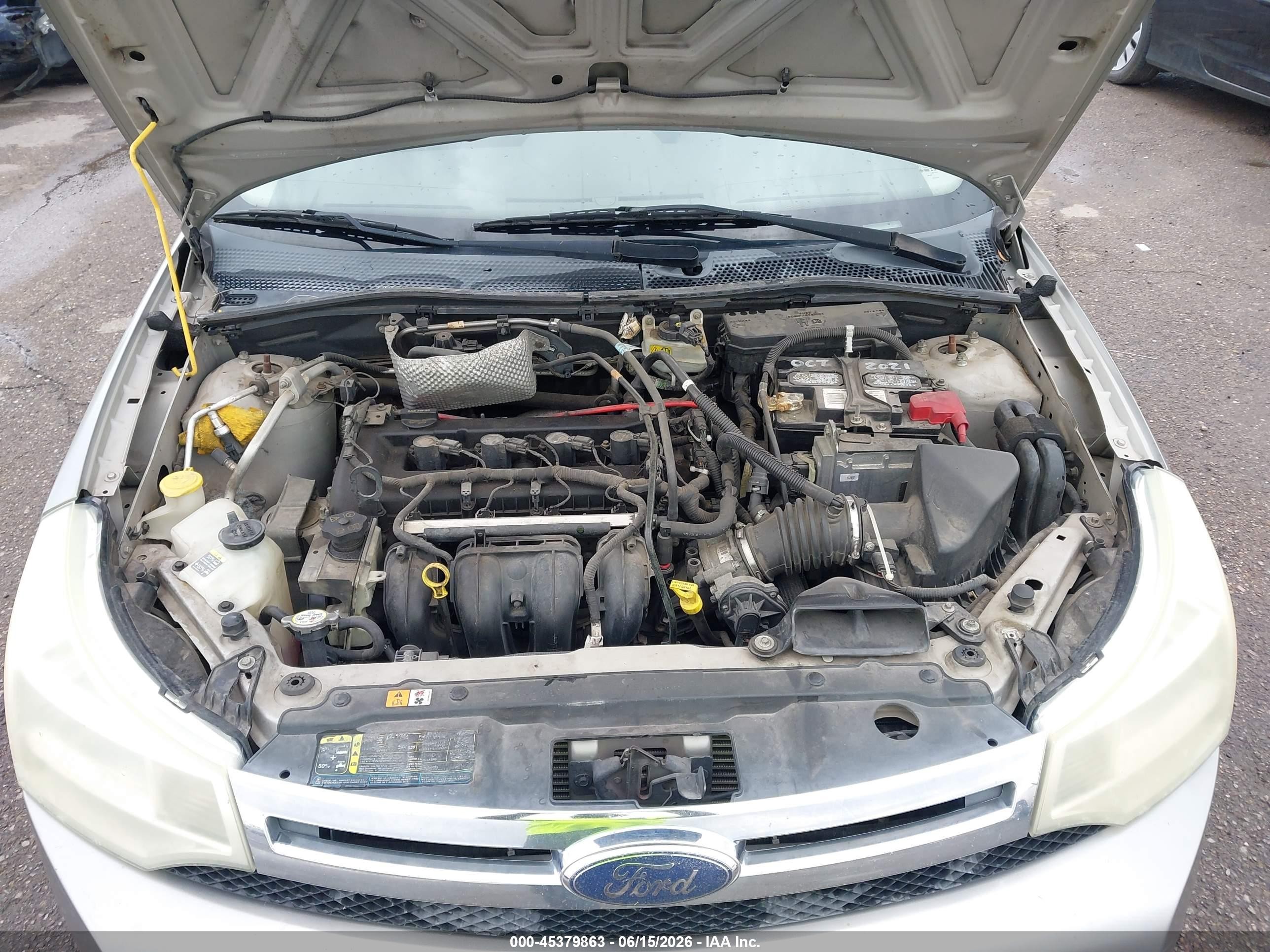 2008 Ford Focus Se Gray vin: 1FAHP35N38W115484