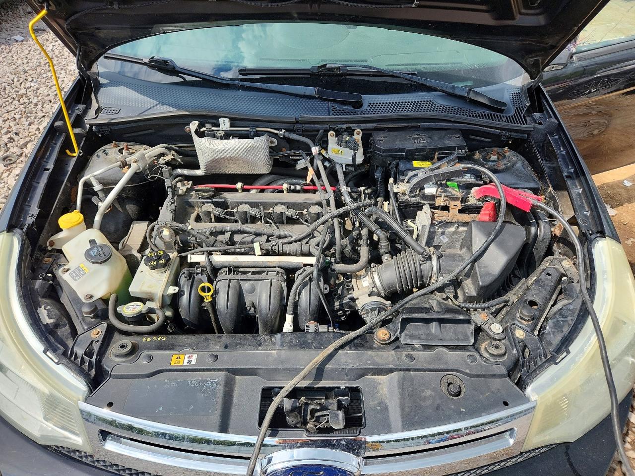 2008 Ford Focus Se Black vin: 1FAHP35N38W217951
