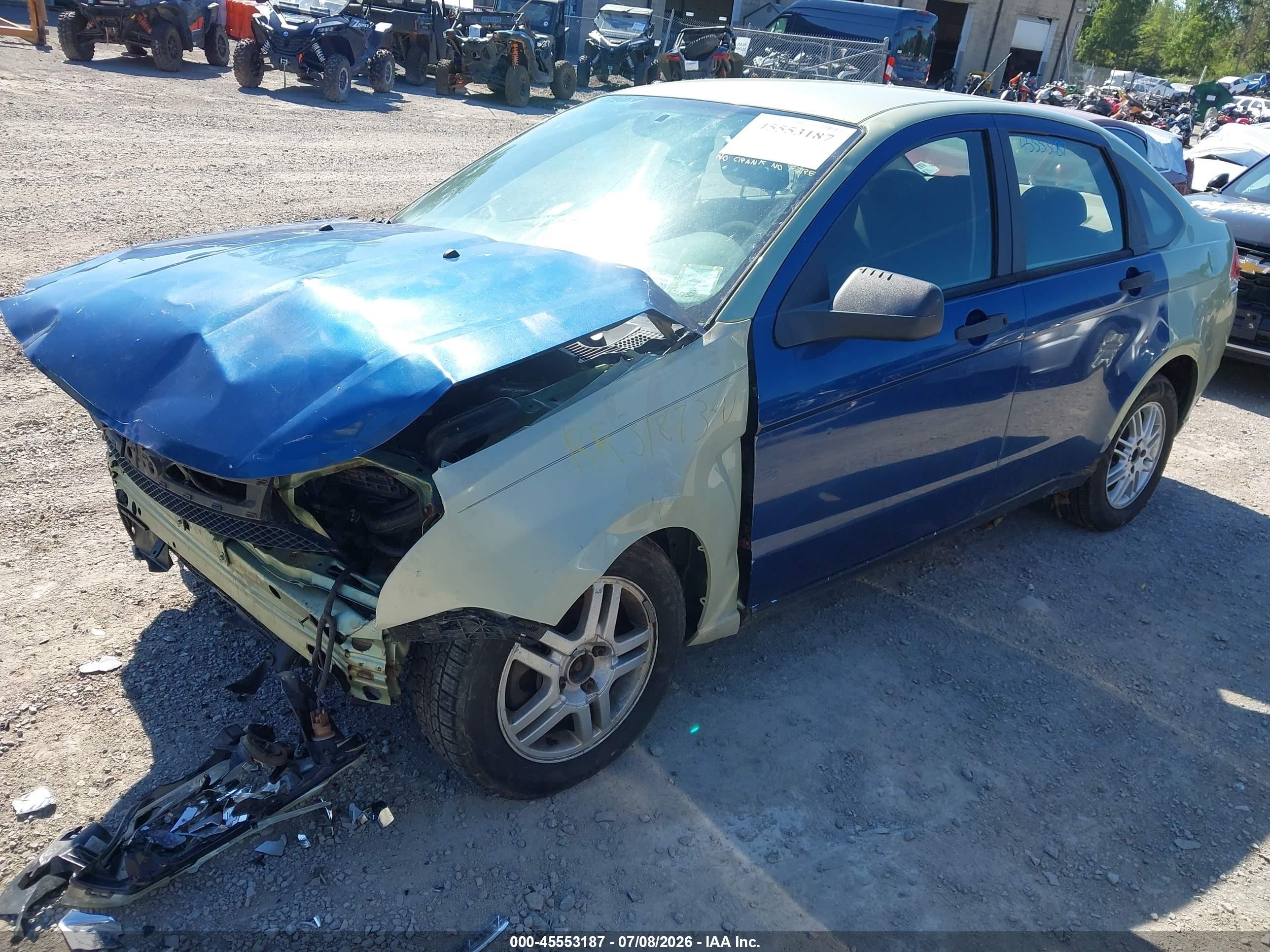 2008 Ford Focus Se/ses Зеленый vin: 1FAHP35N38W284453