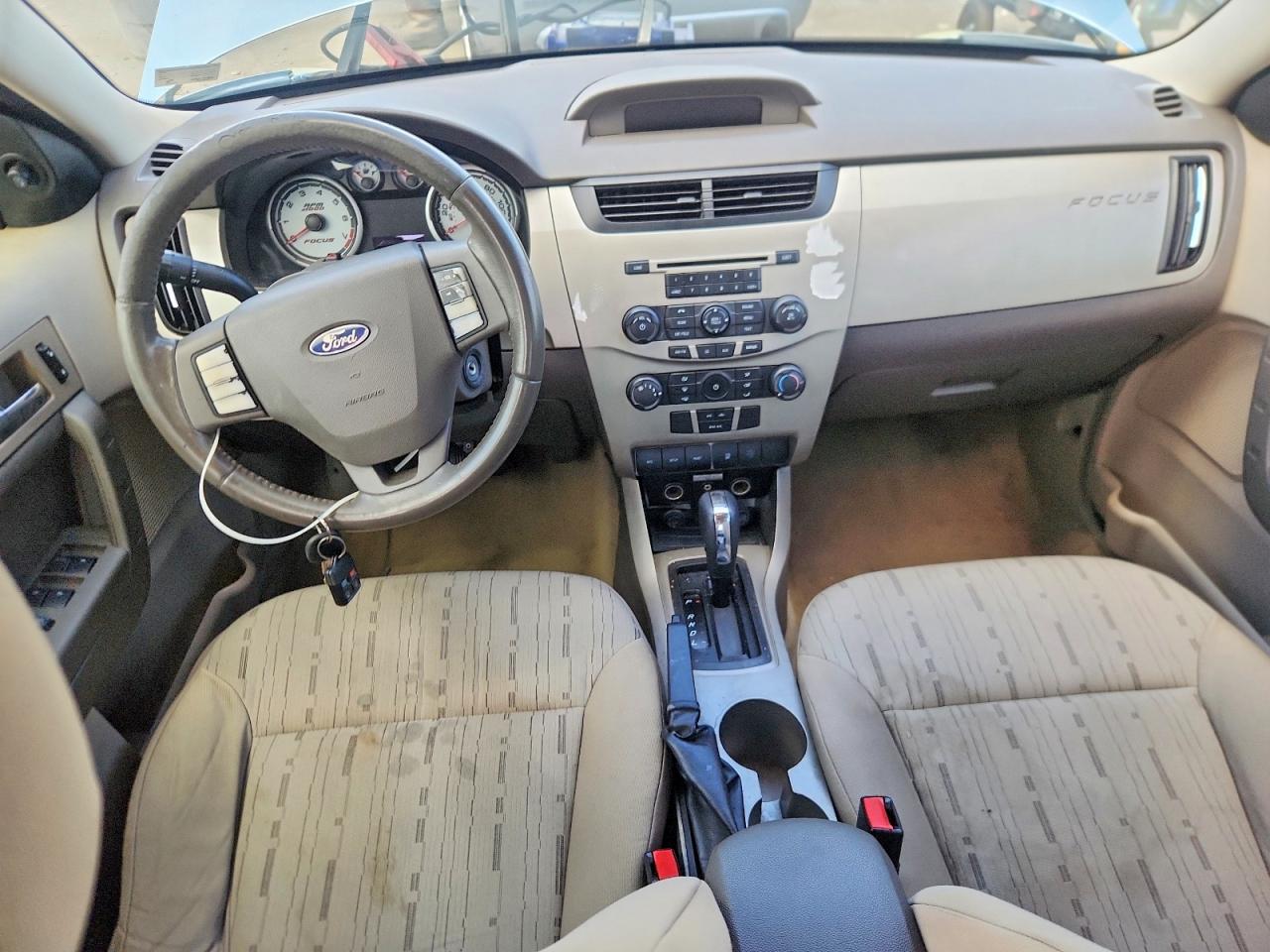 2008 Ford Focus Se Blue vin: 1FAHP35N38W298899