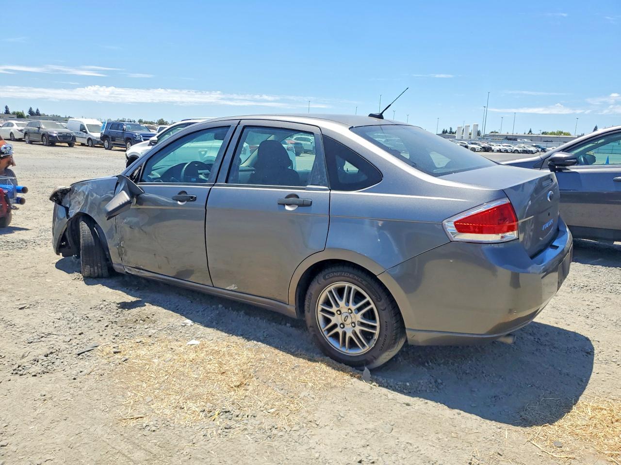 2009 Ford Focus Se Gray vin: 1FAHP35N39W141102
