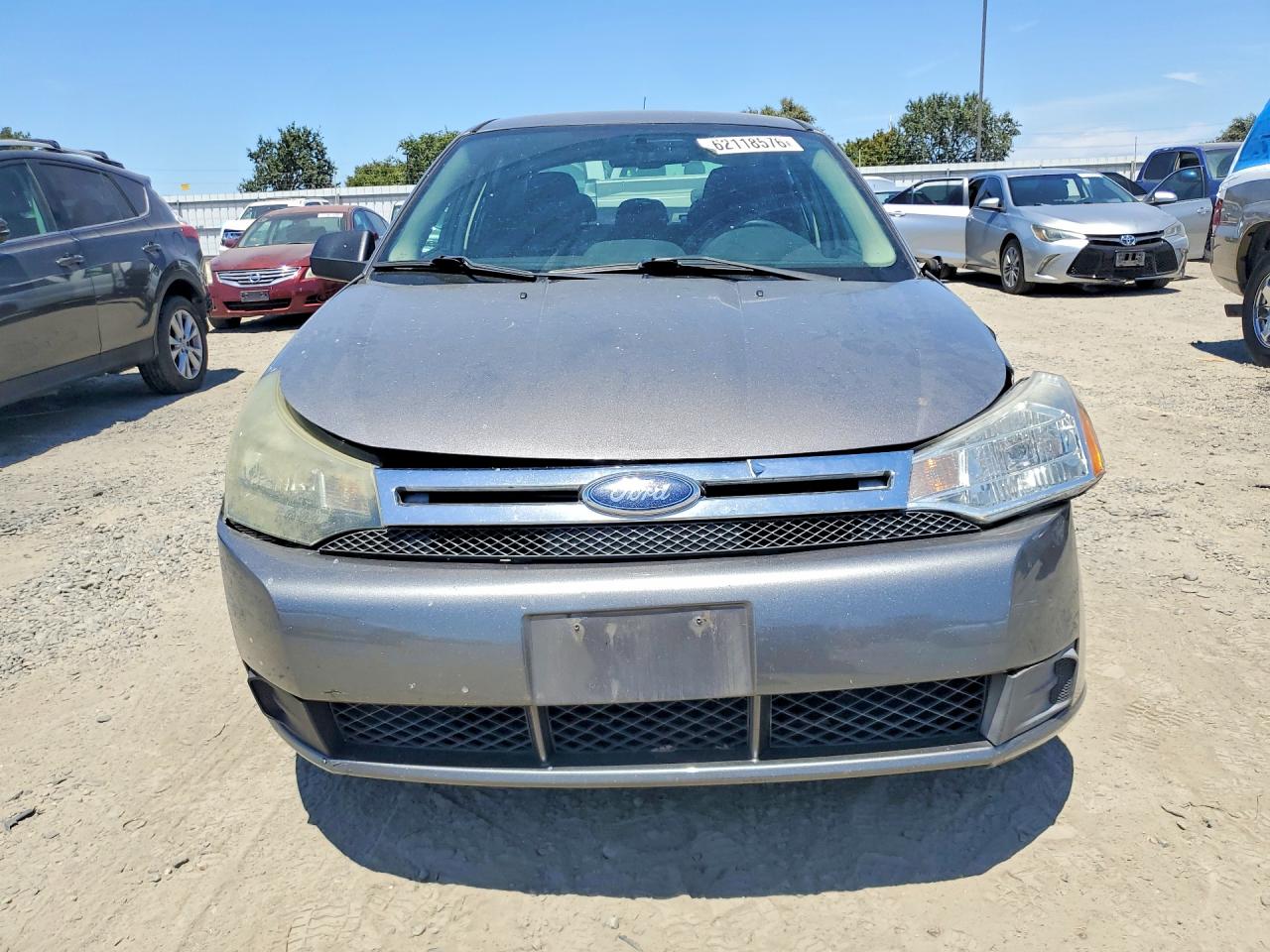 2009 Ford Focus Se Gray vin: 1FAHP35N39W141102
