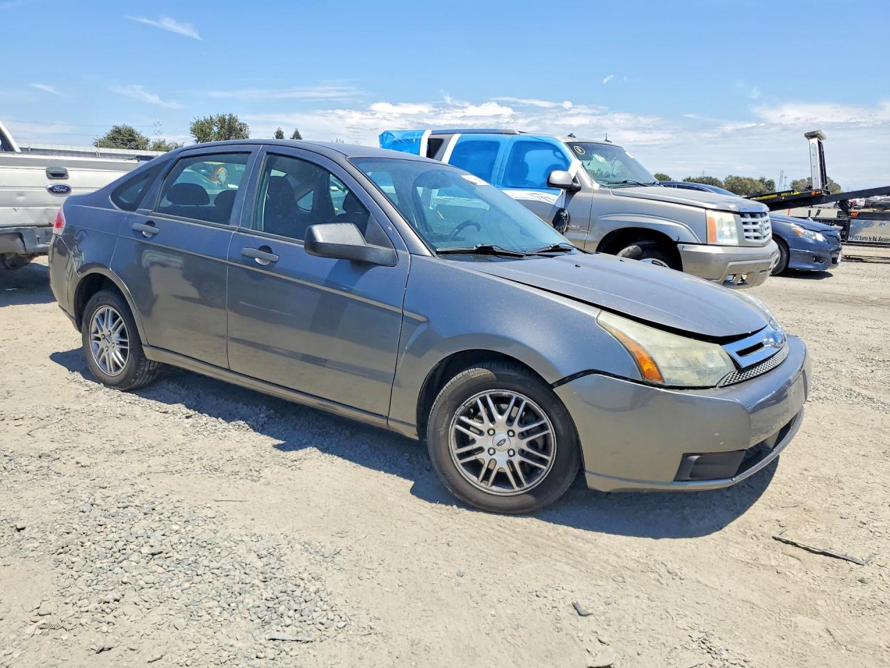 2009 Ford Focus Se Gray vin: 1FAHP35N39W141102
