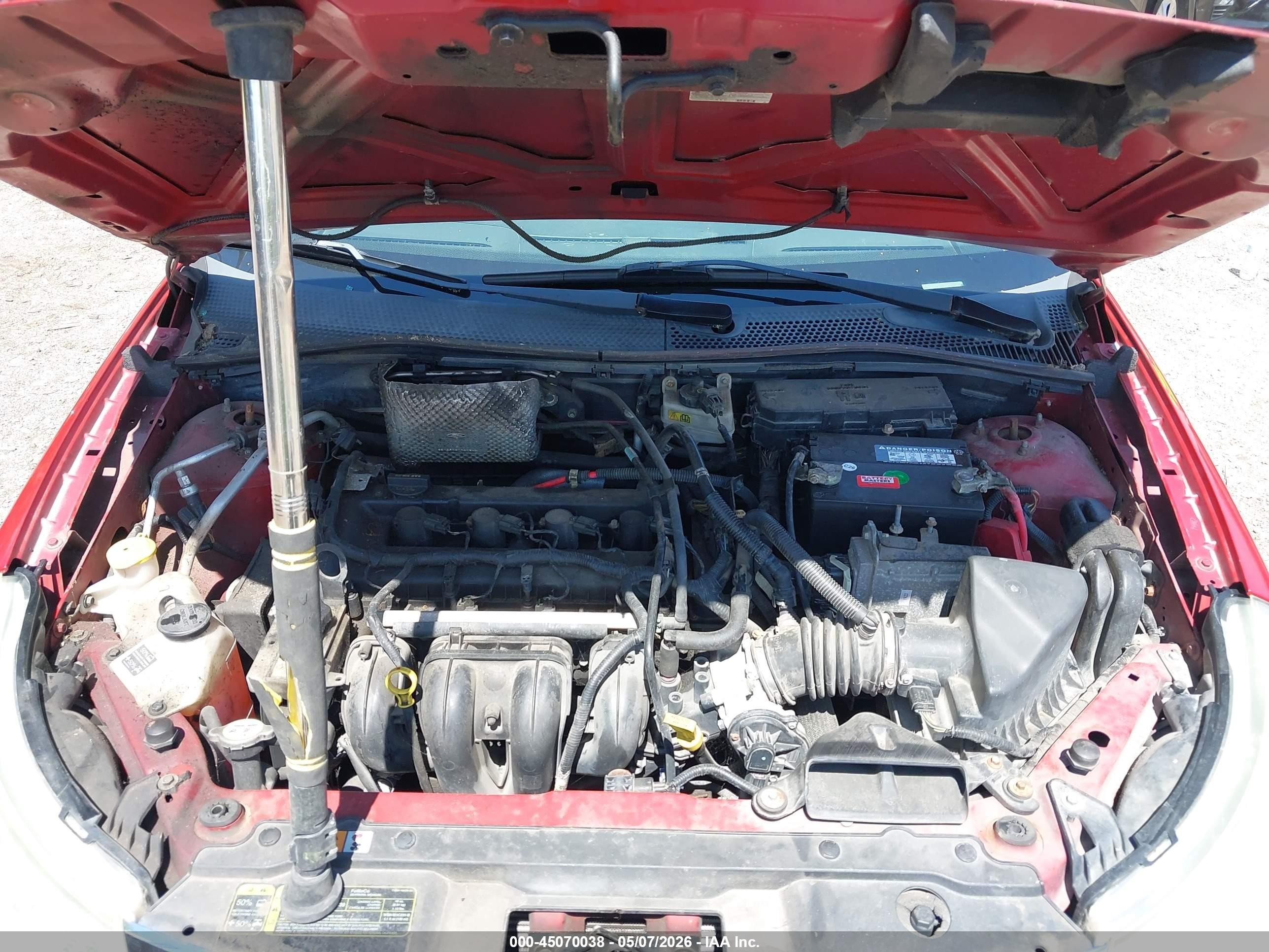 2009 Ford Focus Se Red vin: 1FAHP35N39W179624