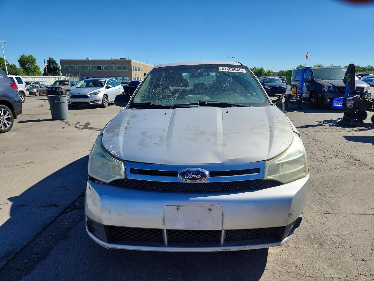 2009 Ford Focus Se Silver vin: 1FAHP35N39W194303
