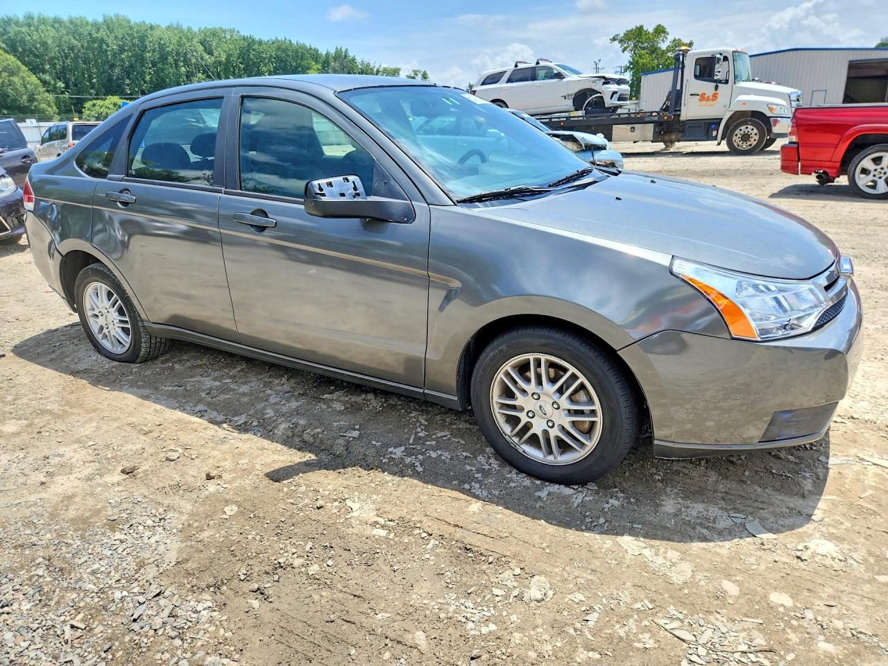 2009 Ford Focus Se Серый vin: 1FAHP35N39W199064