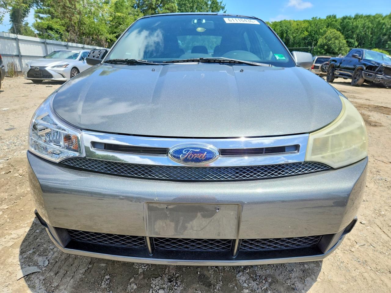 2009 Ford Focus Se Серый vin: 1FAHP35N39W199064