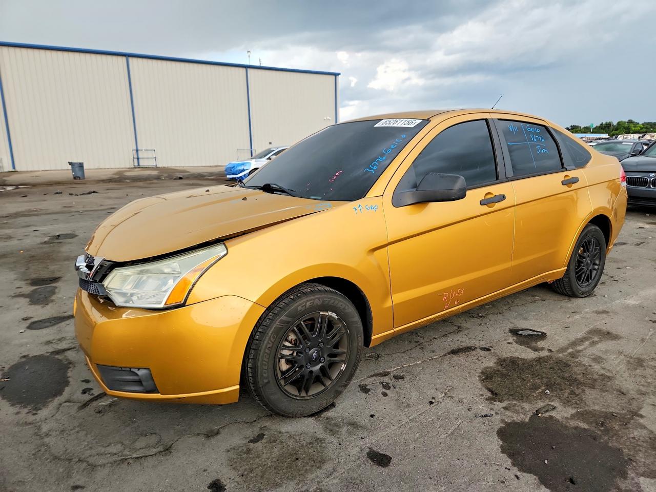 2009 Ford Focus Se Gold vin: 1FAHP35N39W205865
