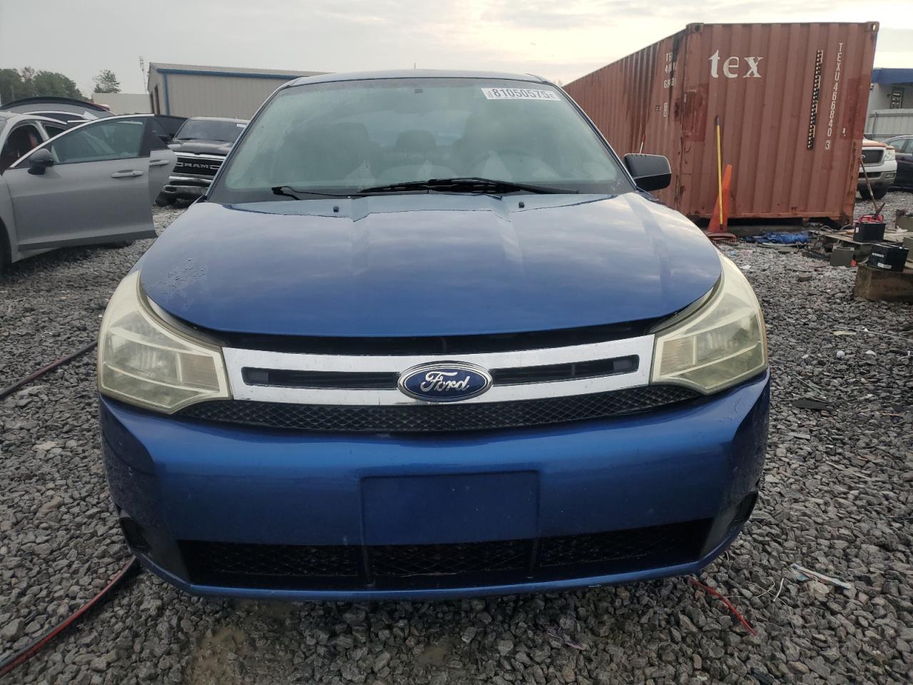 2009 Ford Focus Se Blue vin: 1FAHP35N39W215702