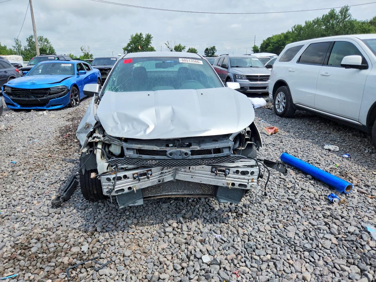 2008 Ford Focus Se Silver vin: 1FAHP35N48W100430