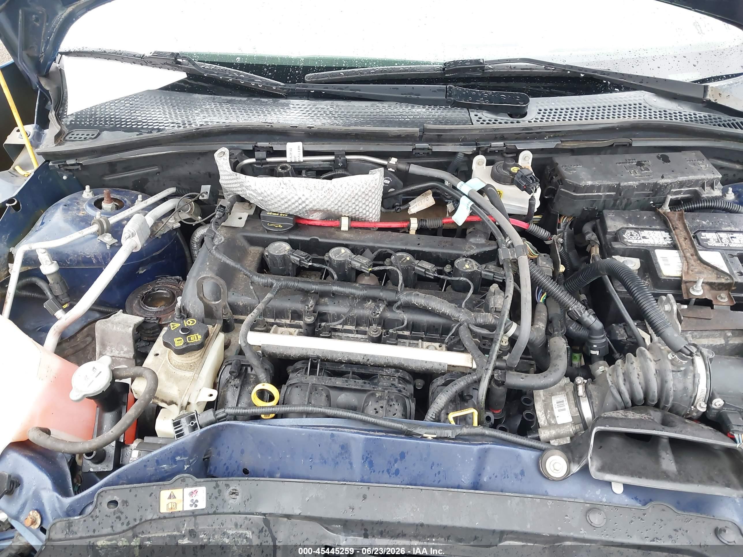 2008 Ford Focus Se/ses Blue vin: 1FAHP35N48W132522