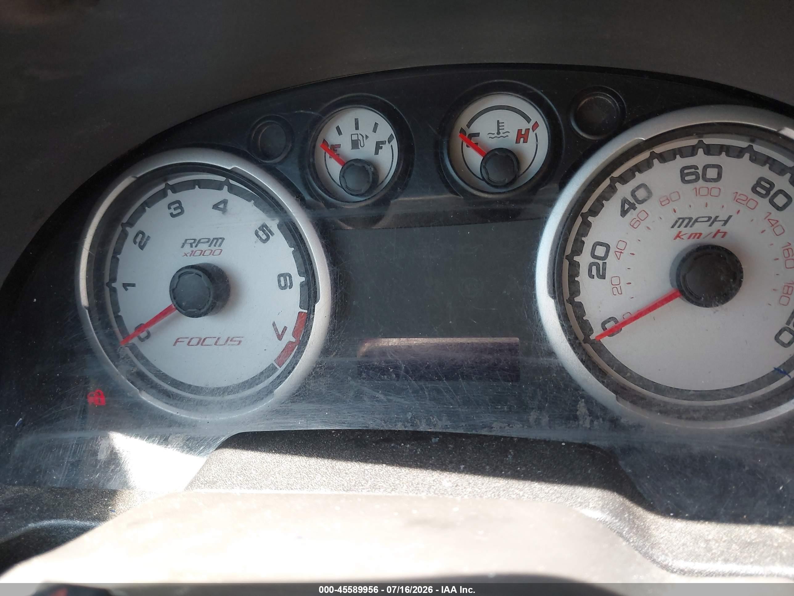 2008 Ford Focus Se/ses Red vin: 1FAHP35N48W147666