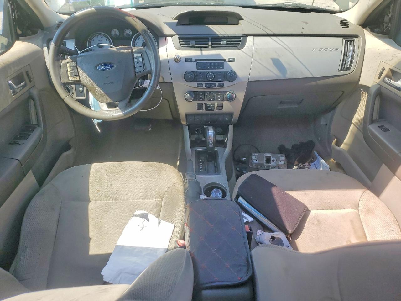 2008 Ford Focus Se/sel/ses Black vin: 1FAHP35N48W149143