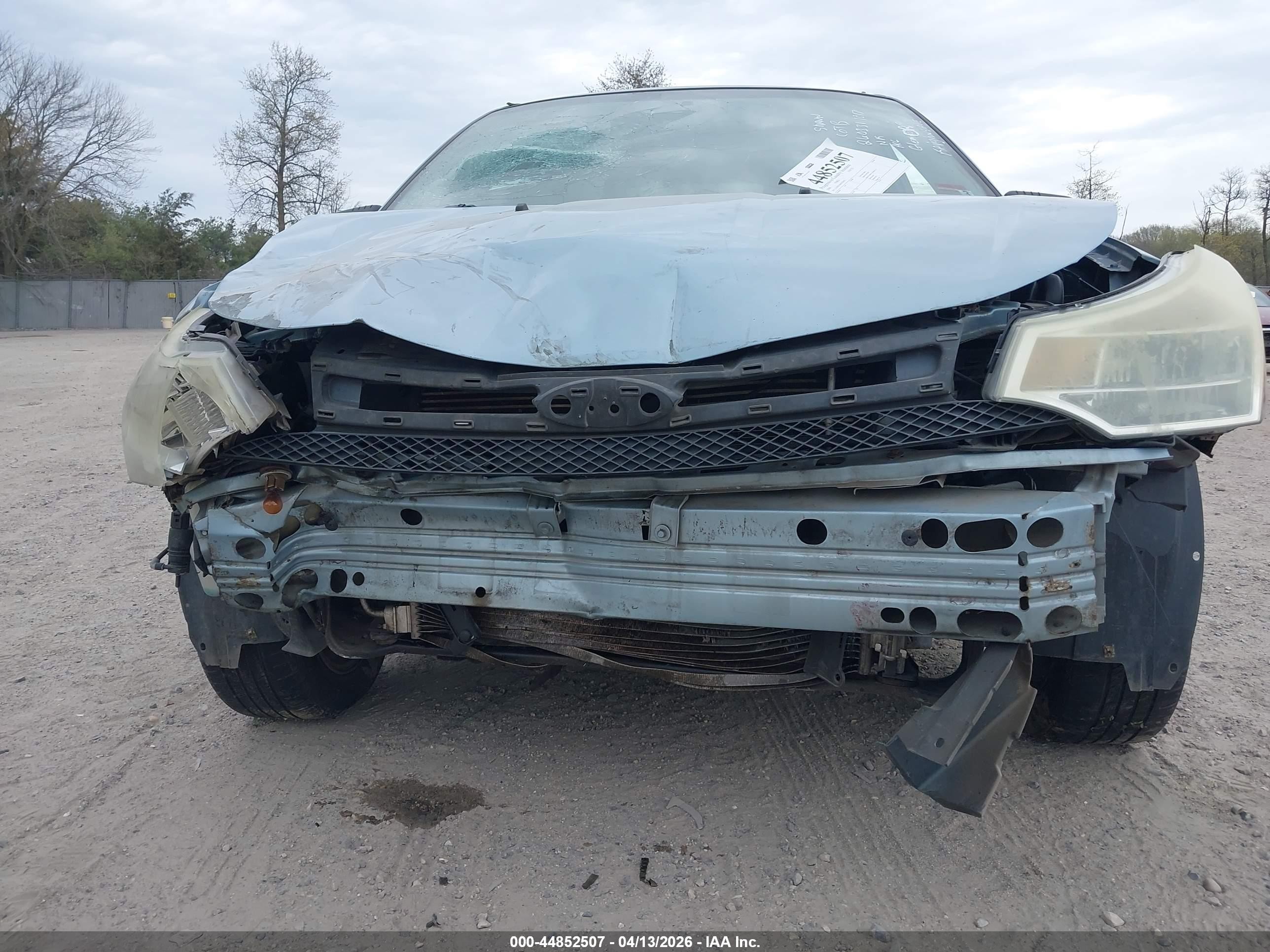 2008 Ford Focus Se/ses Light Blue vin: 1FAHP35N48W200432