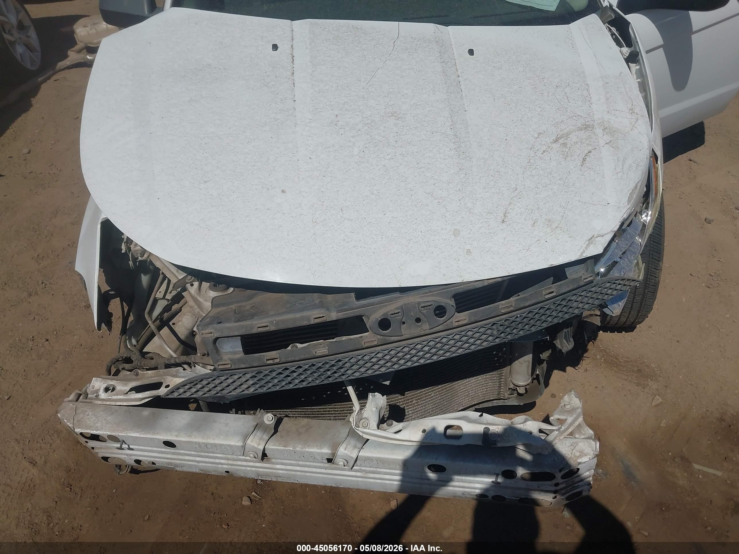 2008 Ford Focus Se/ses White vin: 1FAHP35N48W200656