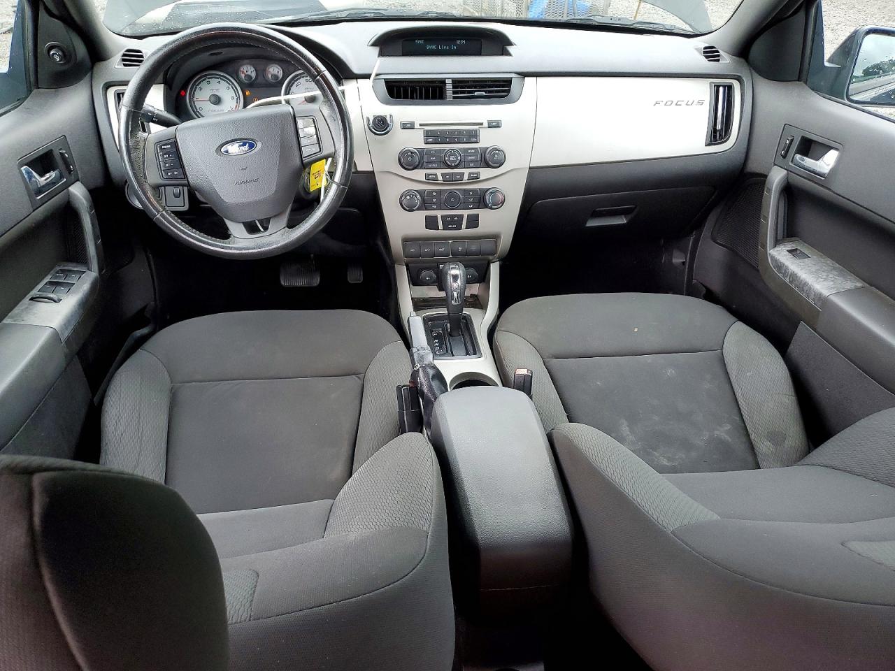 2008 Ford Focus Se Black vin: 1FAHP35N48W202293