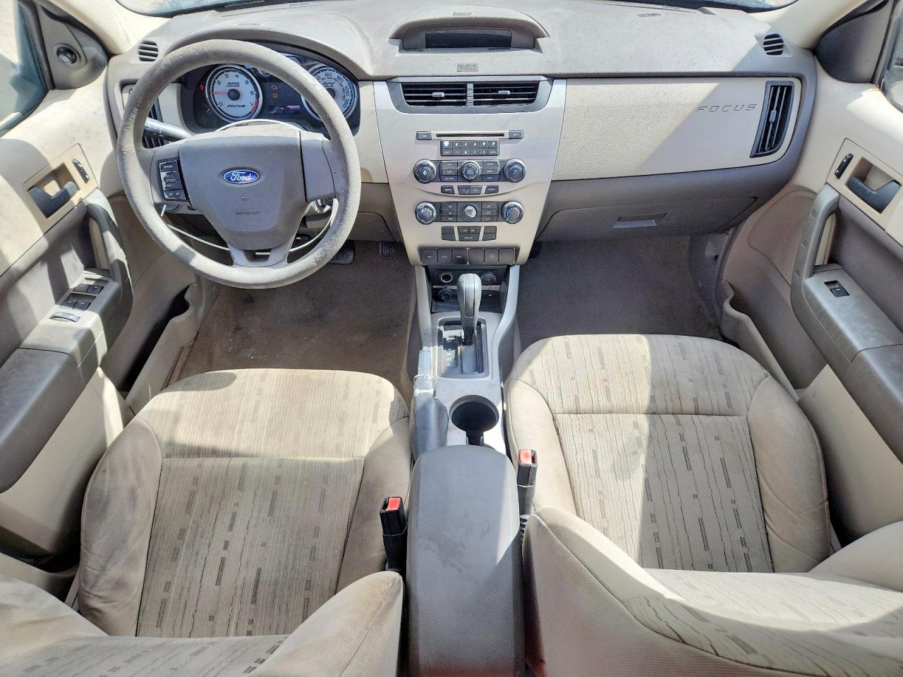2008 Ford Focus Se White vin: 1FAHP35N48W222527
