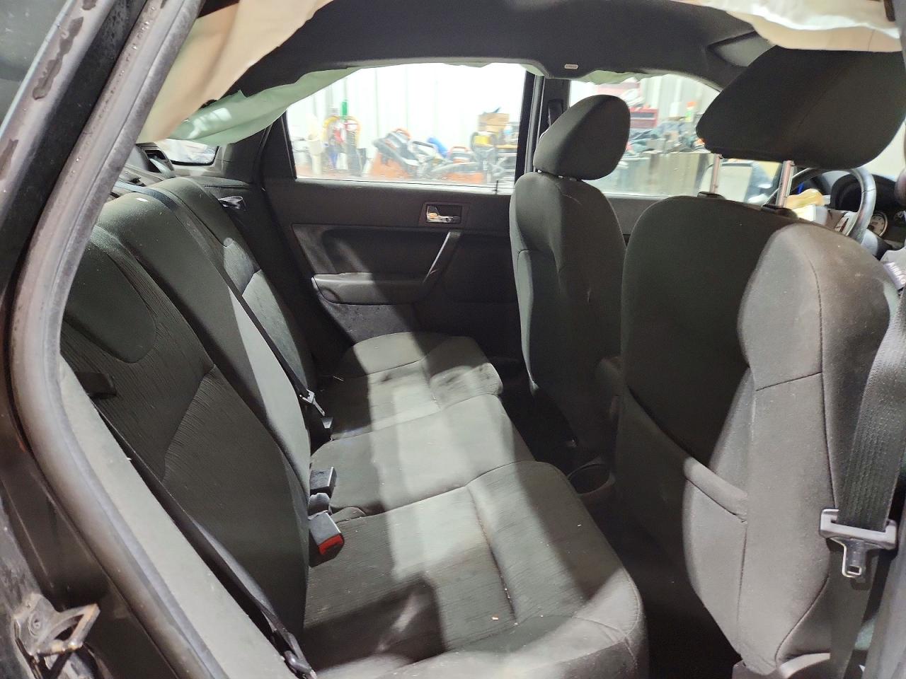 2008 Ford Focus Se Черный vin: 1FAHP35N48W256063