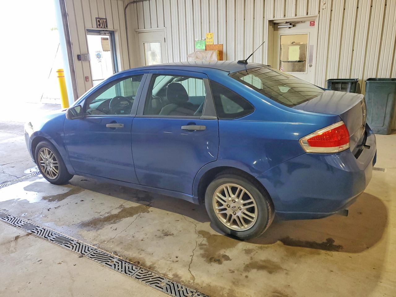 2009 Ford Focus Se Синий vin: 1FAHP35N49W123787