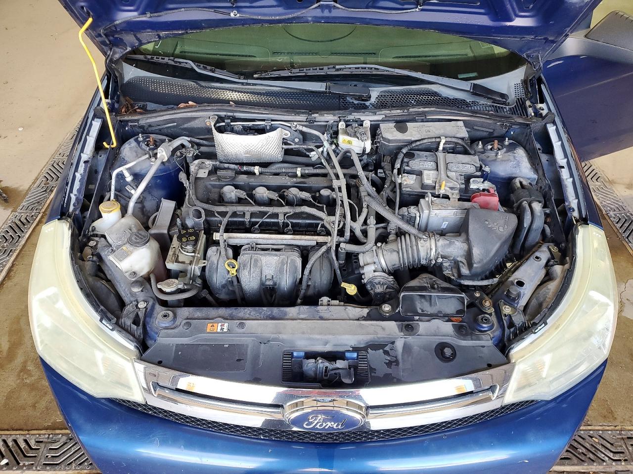 2009 Ford Focus Se Синий vin: 1FAHP35N49W123787